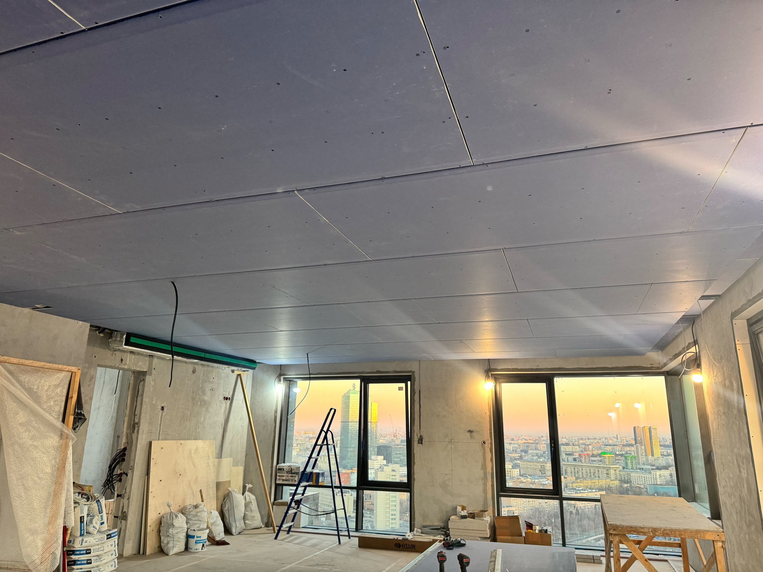 МОНТАЖ ПОТОЛКА ИЗ ГКЛ. KlyavinshGroup