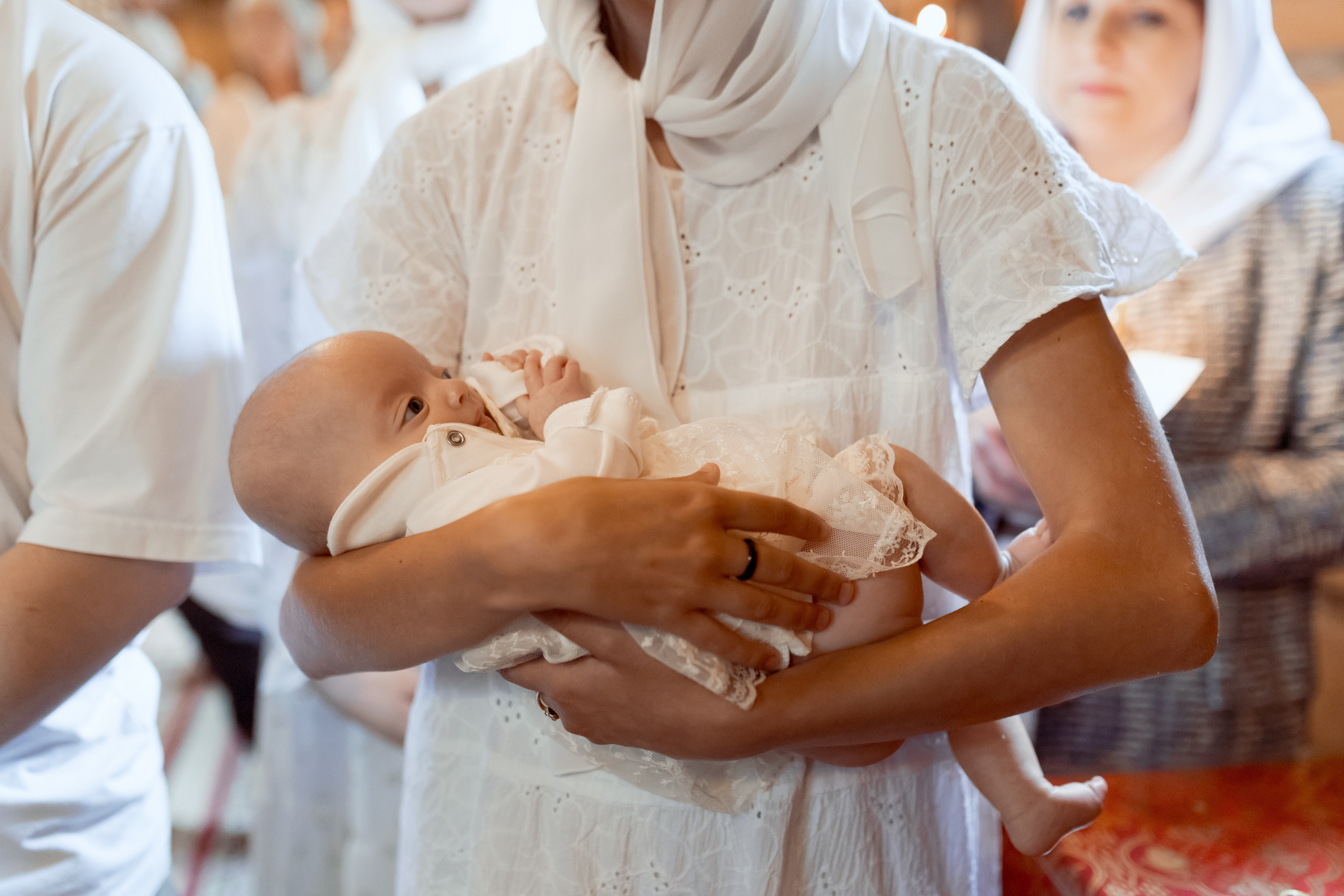 Крещение в Храме святых Новомучеников и Исповедников Российских. Фотограф Валерия Горбунова Подольск Бутово Видное Щербинка