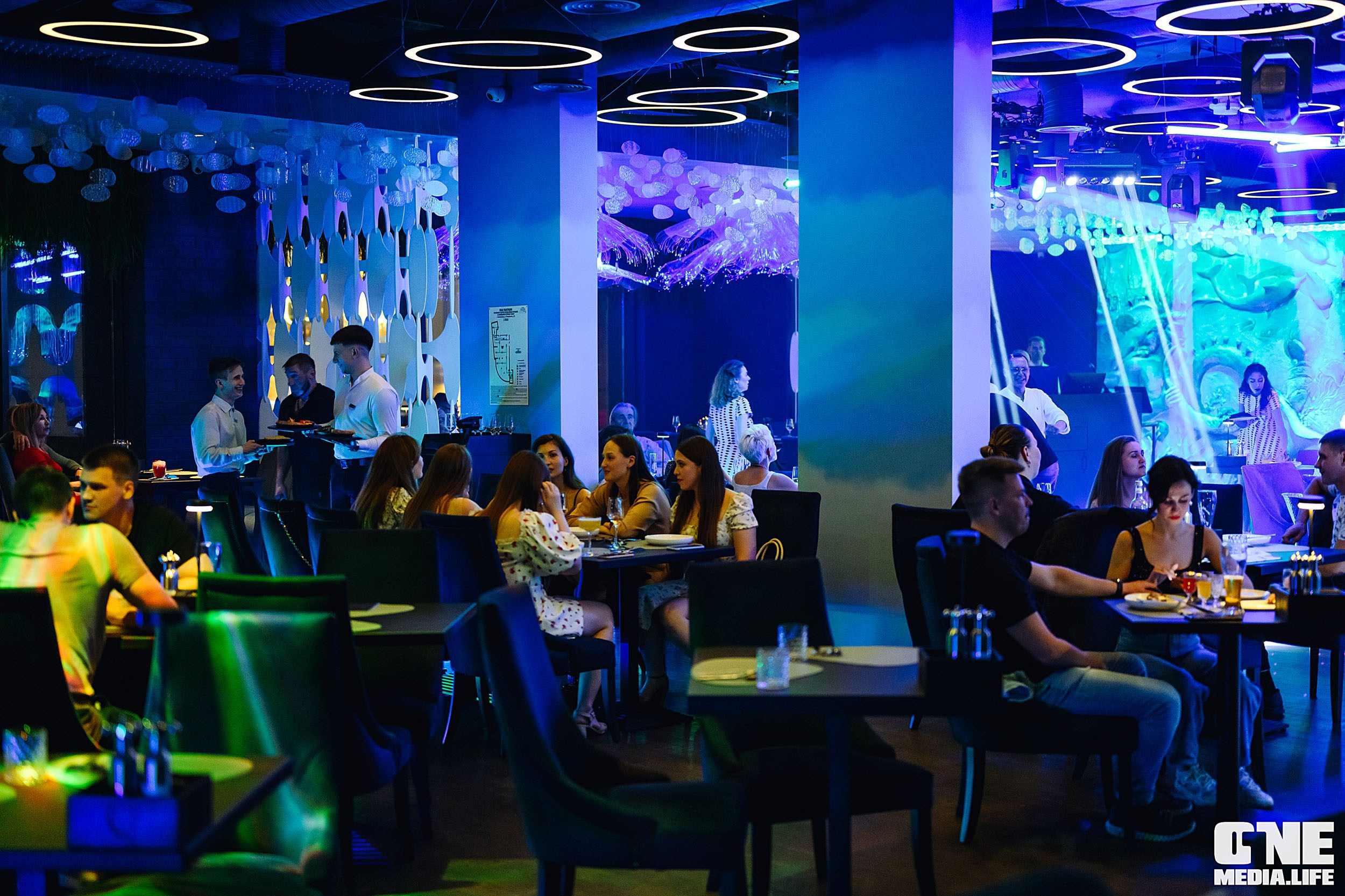 Вечеринка в ресторане Океан. One Media Life: фоторепортажи, фотоотчеты с мероприятий и заведений