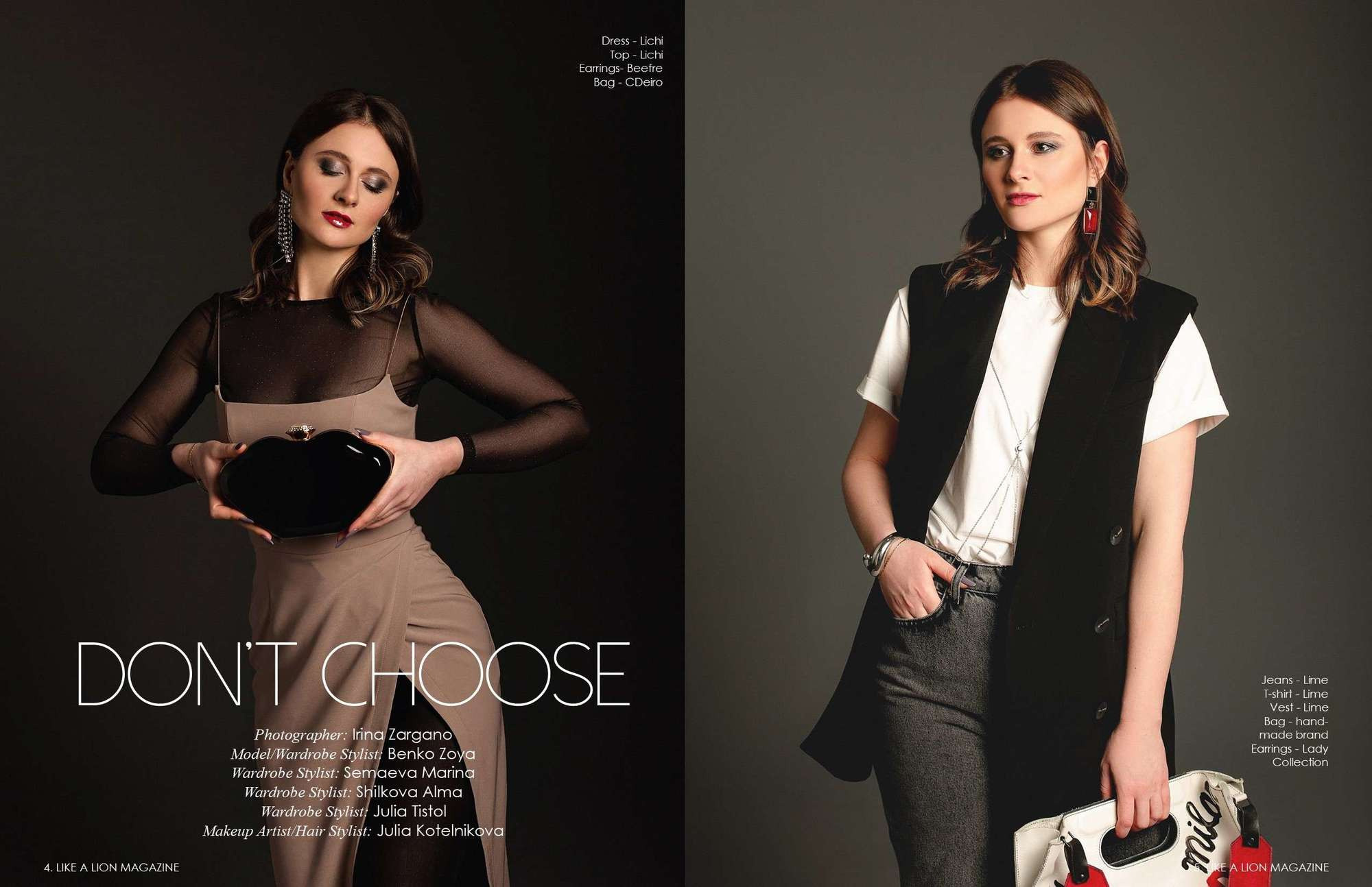 DON'T CHOOSE for LIKE A LION. Профессиональный фотограф в Москве