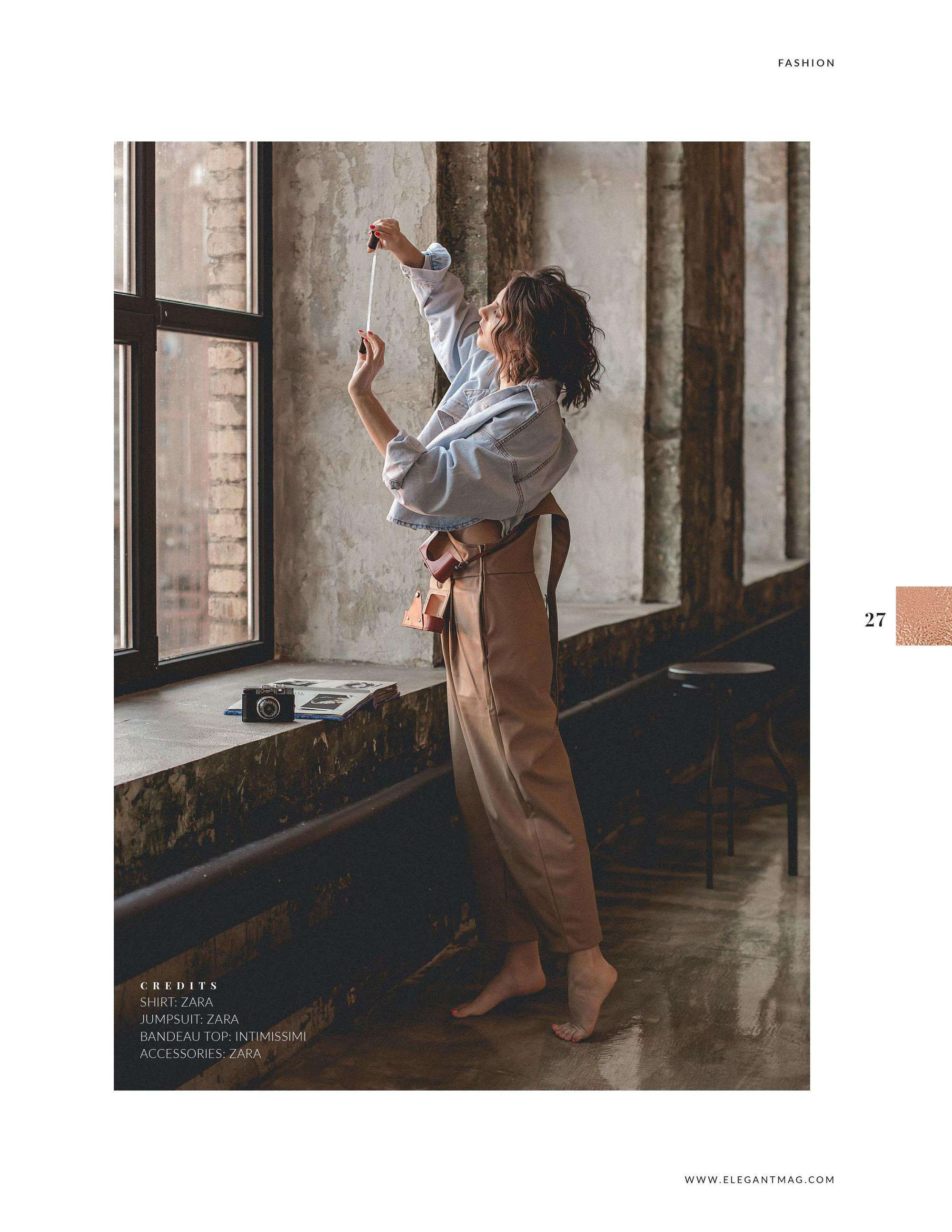 "The woman and her versatility" for ELEGANT MAGAZINE. Профессиональный фотограф в Москве