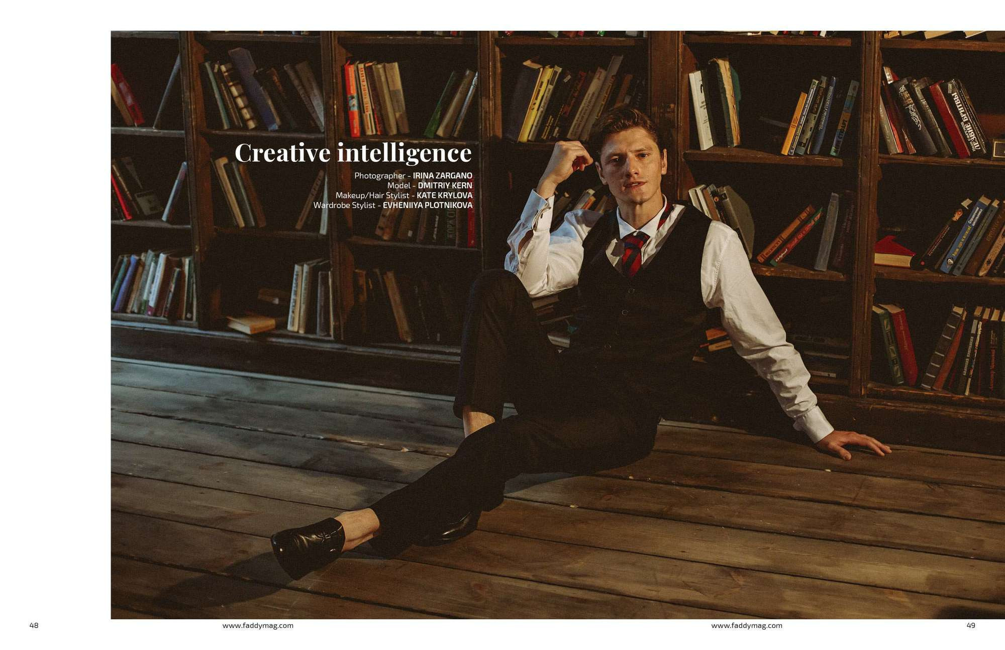 CREATIVE INTELLIGENCE for FADDY. Профессиональный фотограф в Москве