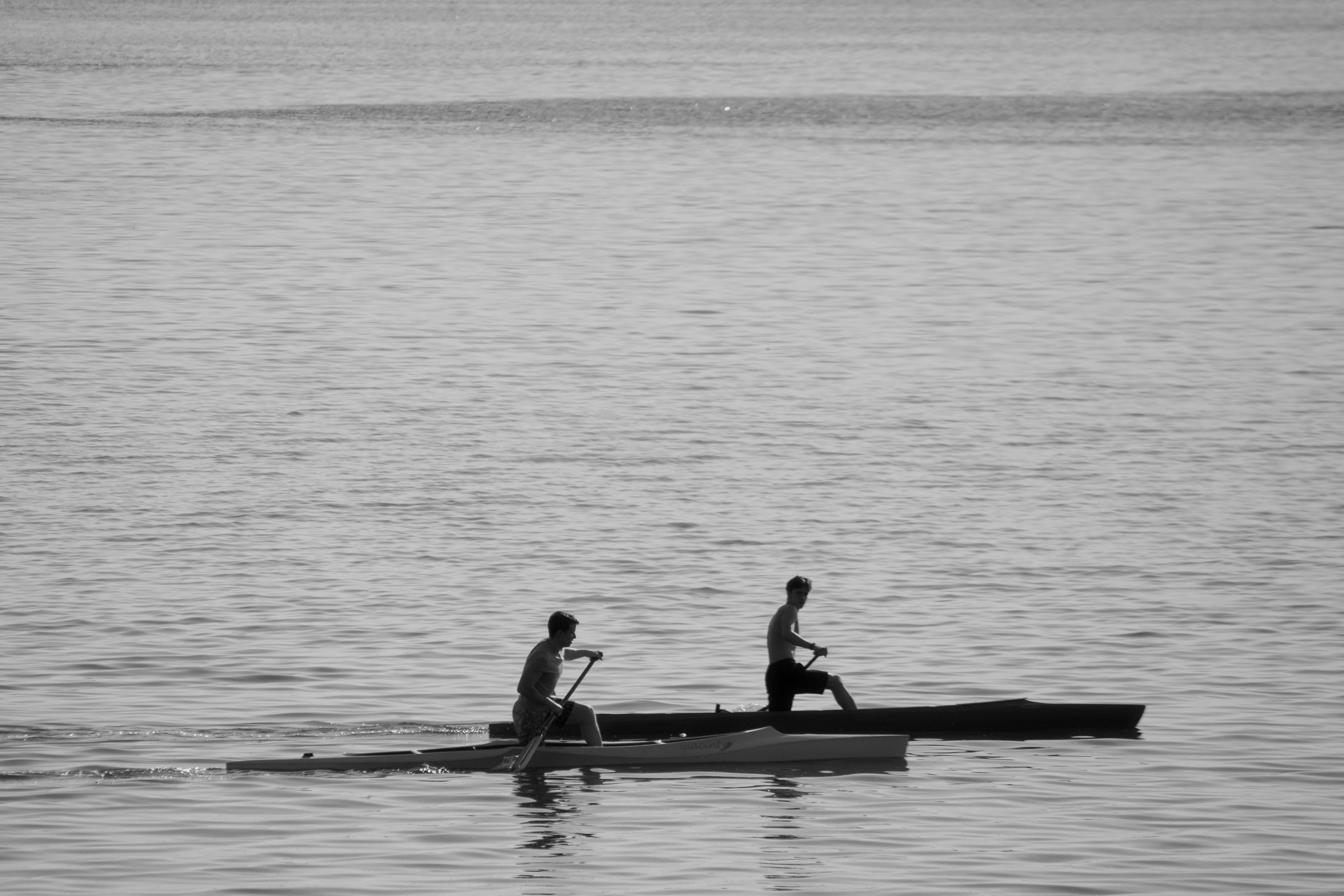 Тренировка на водохранилище
