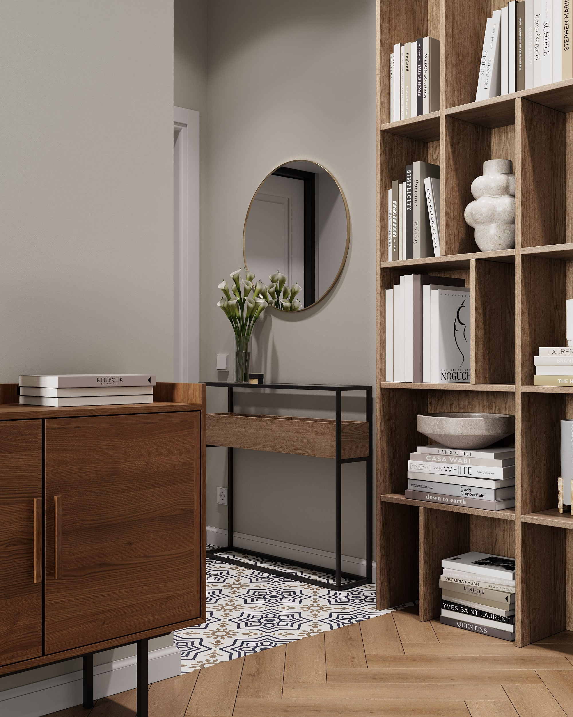 Квартира в сталинке. Студия 3D визуализации