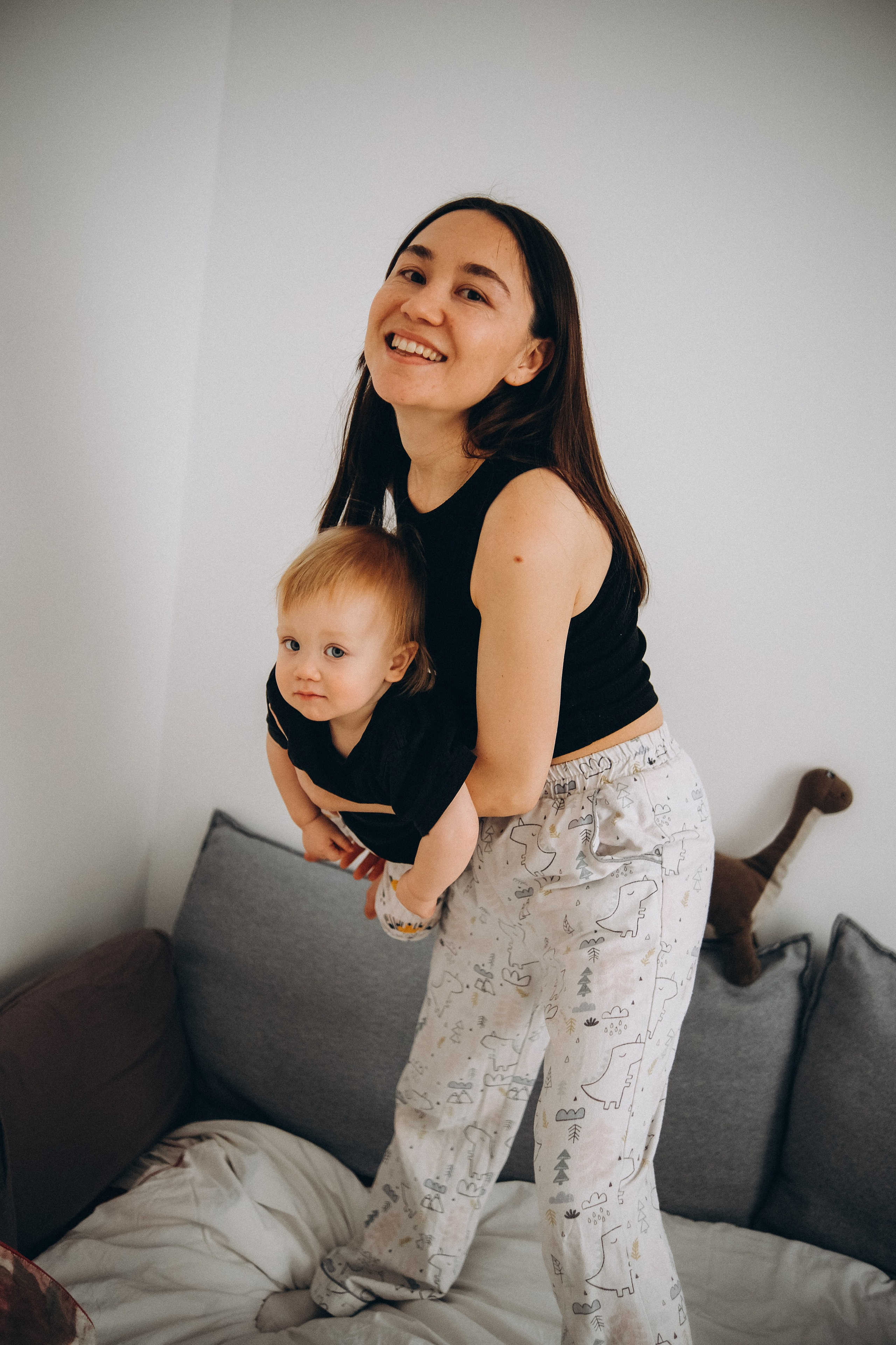 У Ирины дома. Семейный детский ньюборн фотограф в Москве Марта Петрова