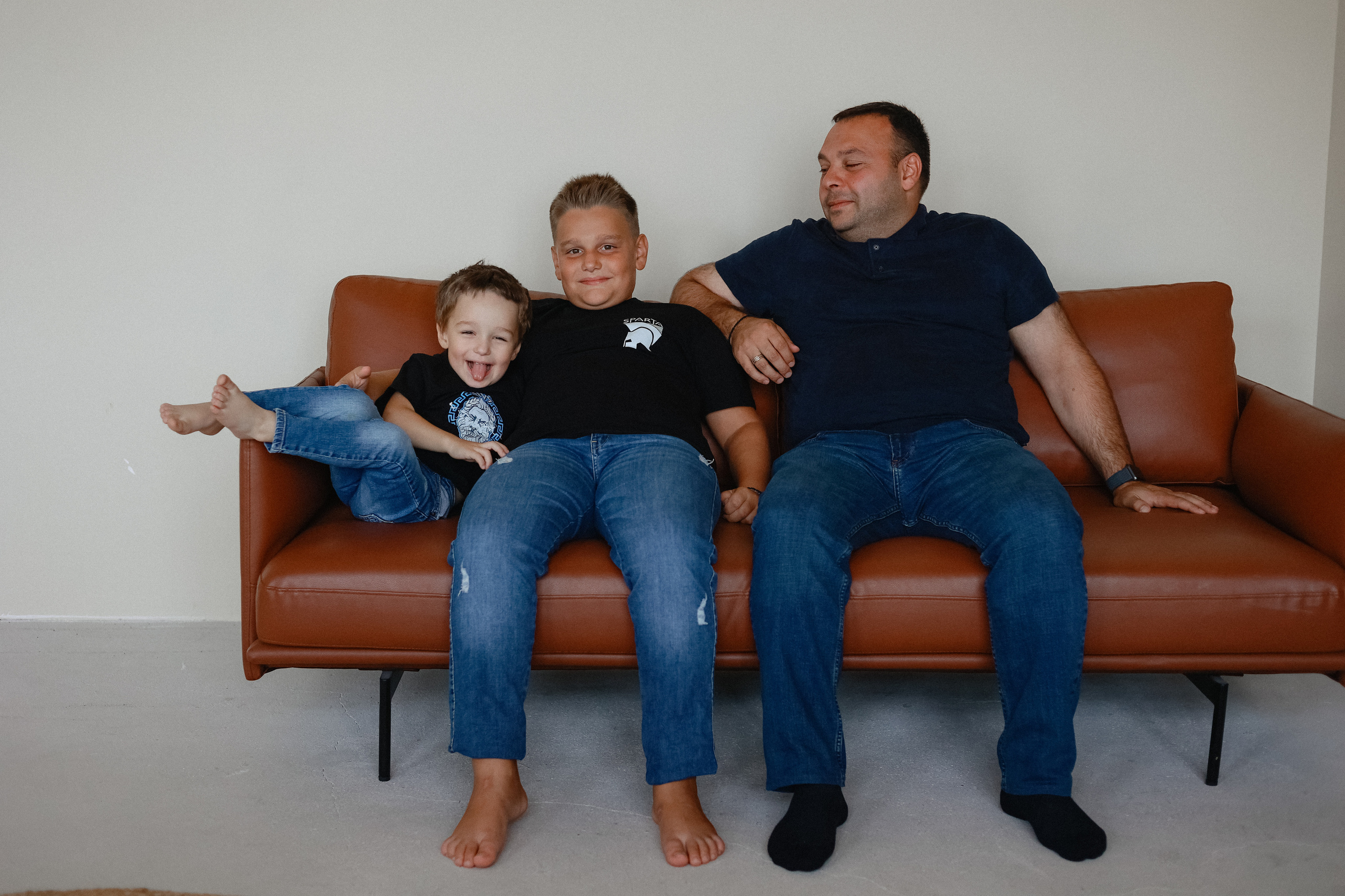 Семейная фотосессия в студии. Портретный и семейный фотограф в Москве Мария Рослякова