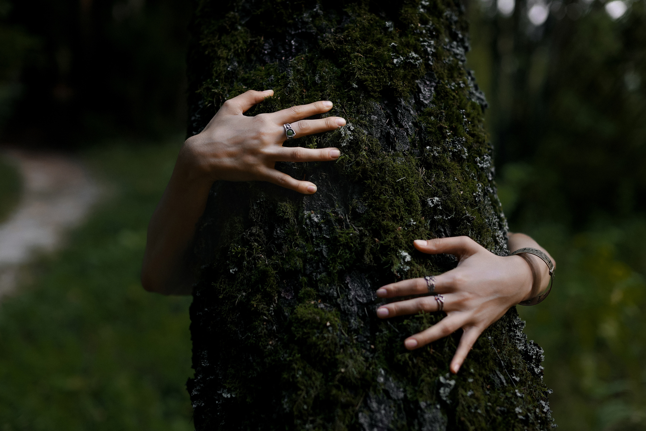 Кристина: съёмка в лесу и в озере. Портретный и семейный фотограф в Москве Мария Рослякова