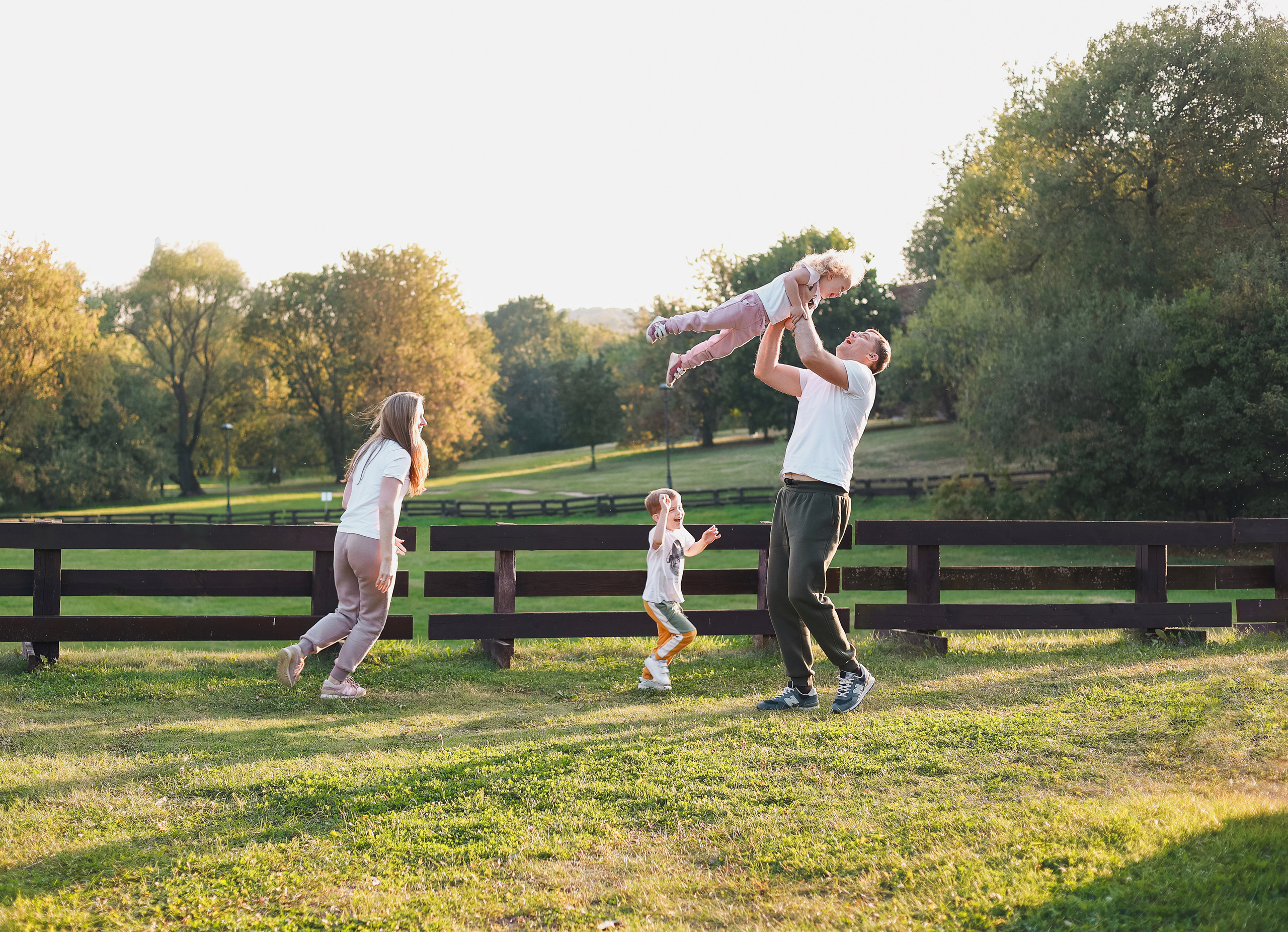 Семейная съёмка в Коломенском парке. Портретный и семейный фотограф в Москве Мария Рослякова