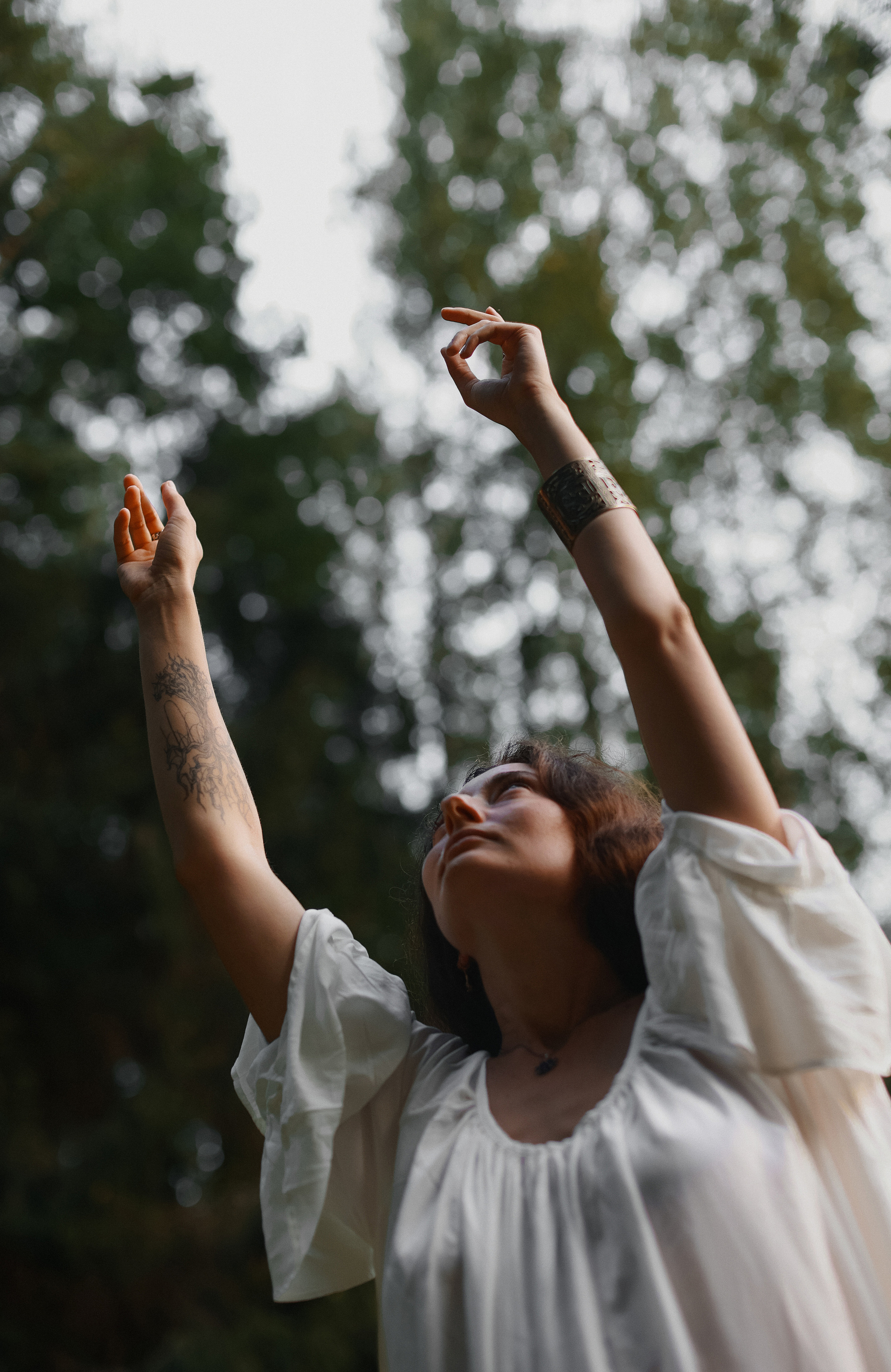 Кристина: съёмка в лесу и в озере. Портретный и семейный фотограф в Москве Мария Рослякова