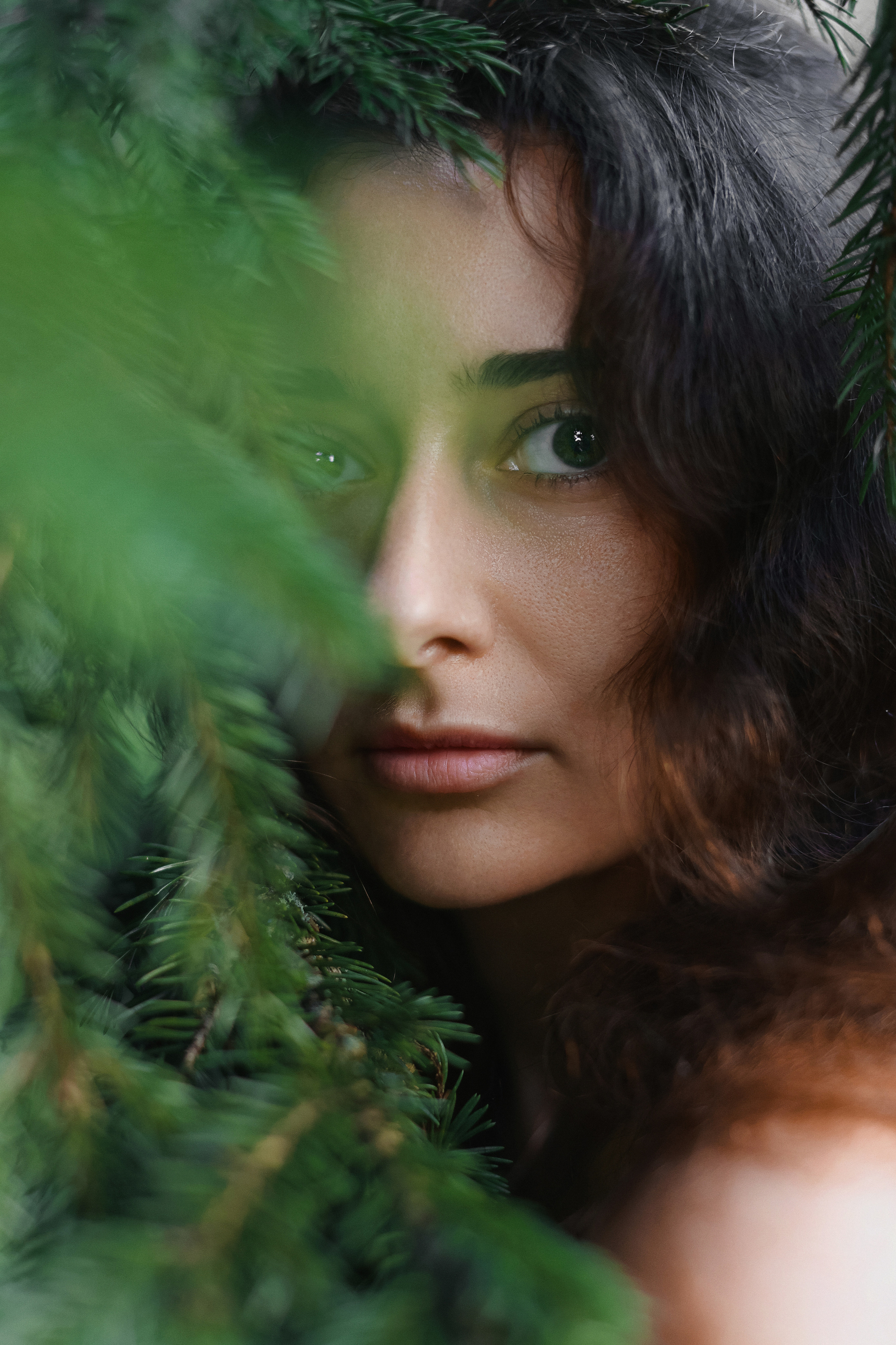 Кристина: съёмка в лесу и в озере. Портретный и семейный фотограф в Москве Мария Рослякова