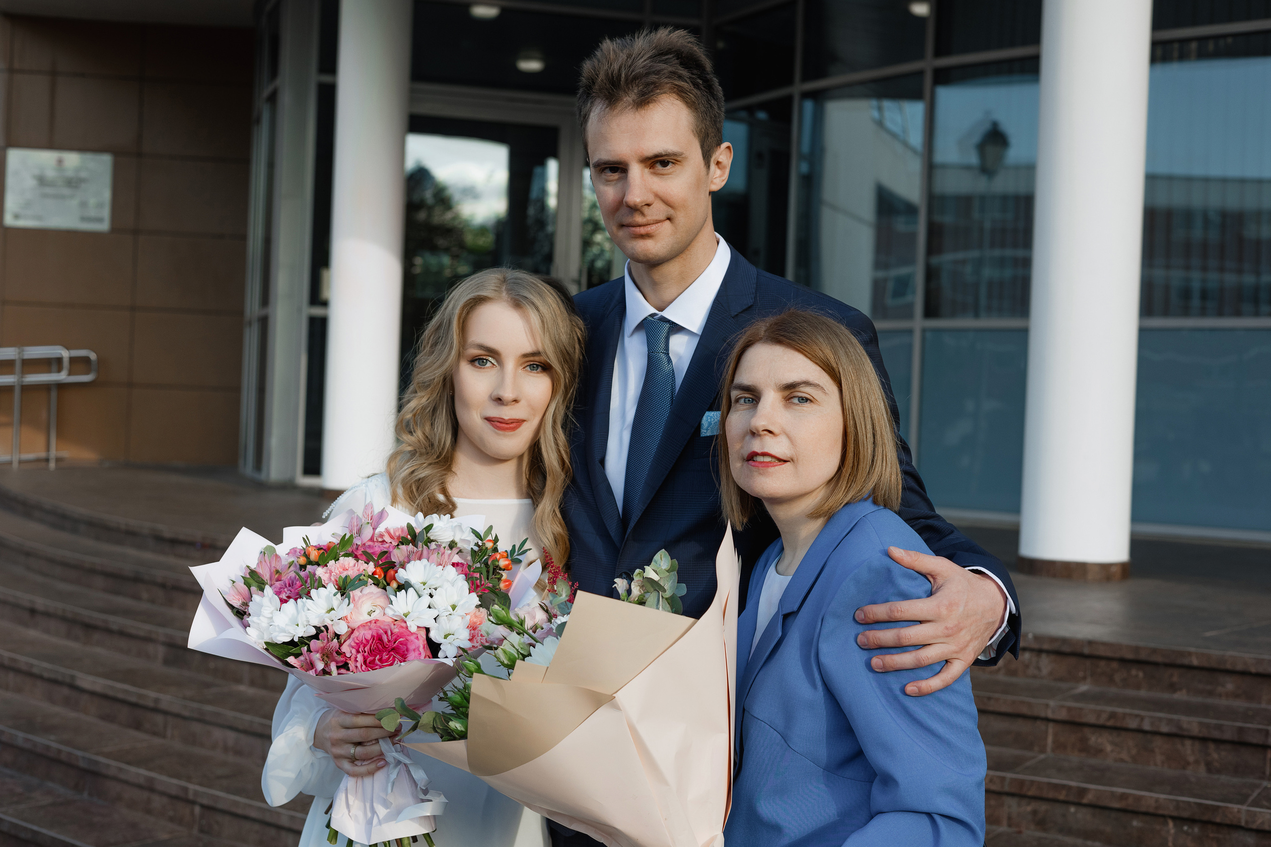 Свадебная фотосъёмка. Шипиловский ЗАГС, парк Коломенское. Портретный и семейный фотограф в Москве Мария Рослякова