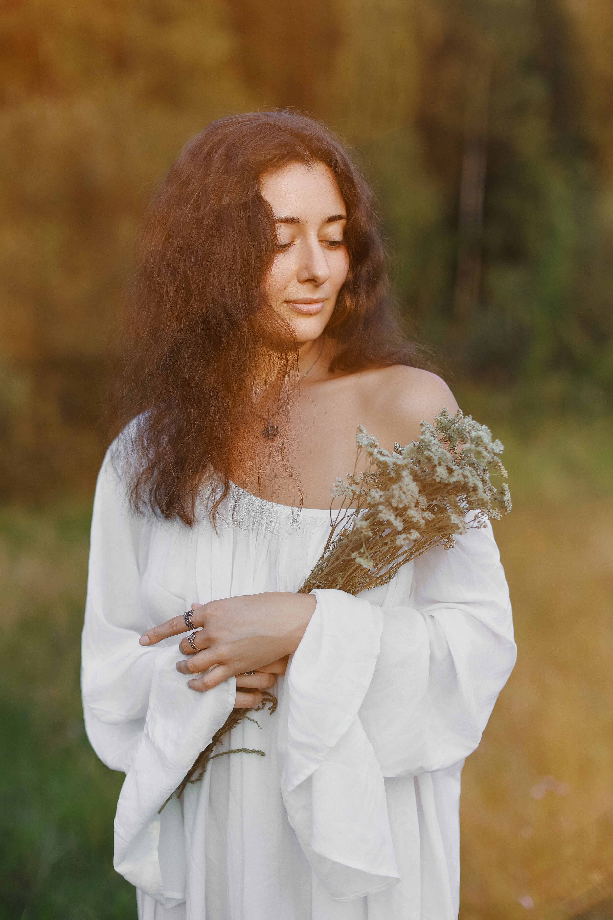 Кристина: съёмка в лесу и в озере. Портретный и семейный фотограф в Москве Мария Рослякова