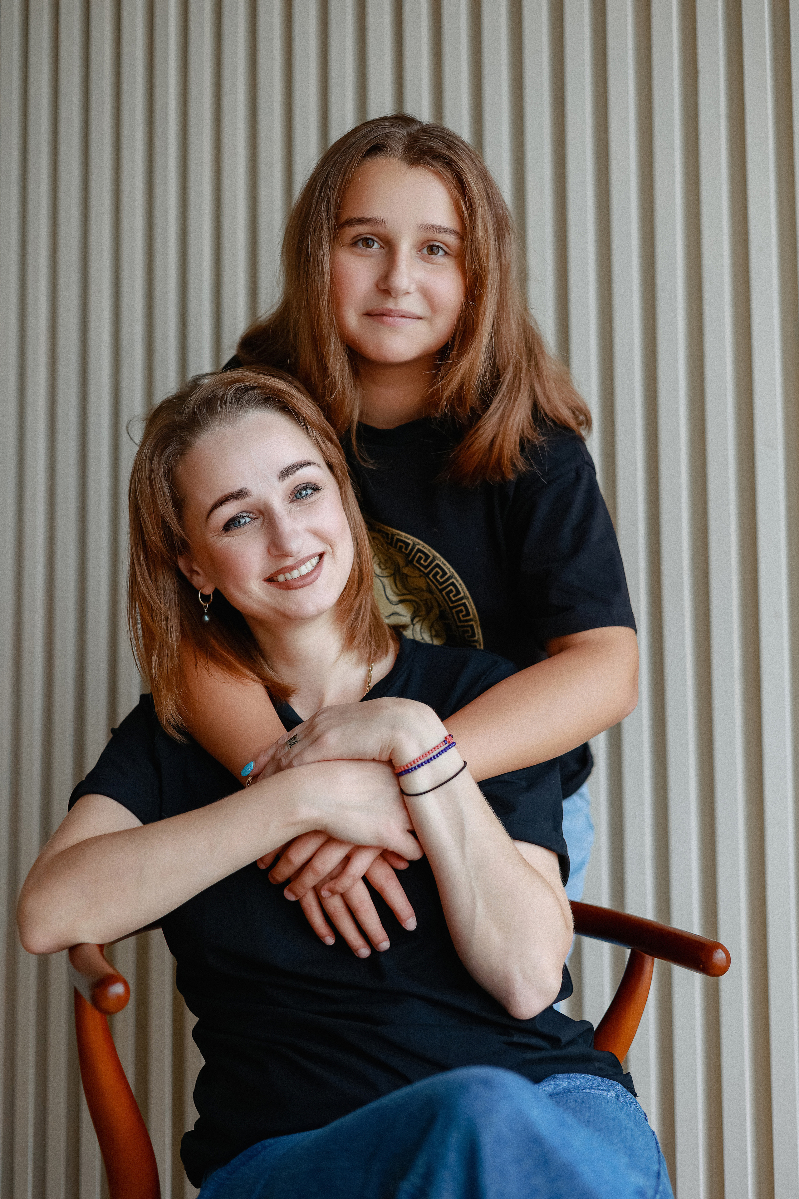 Семейная фотосессия в студии. Портретный и семейный фотограф в Москве Мария Рослякова