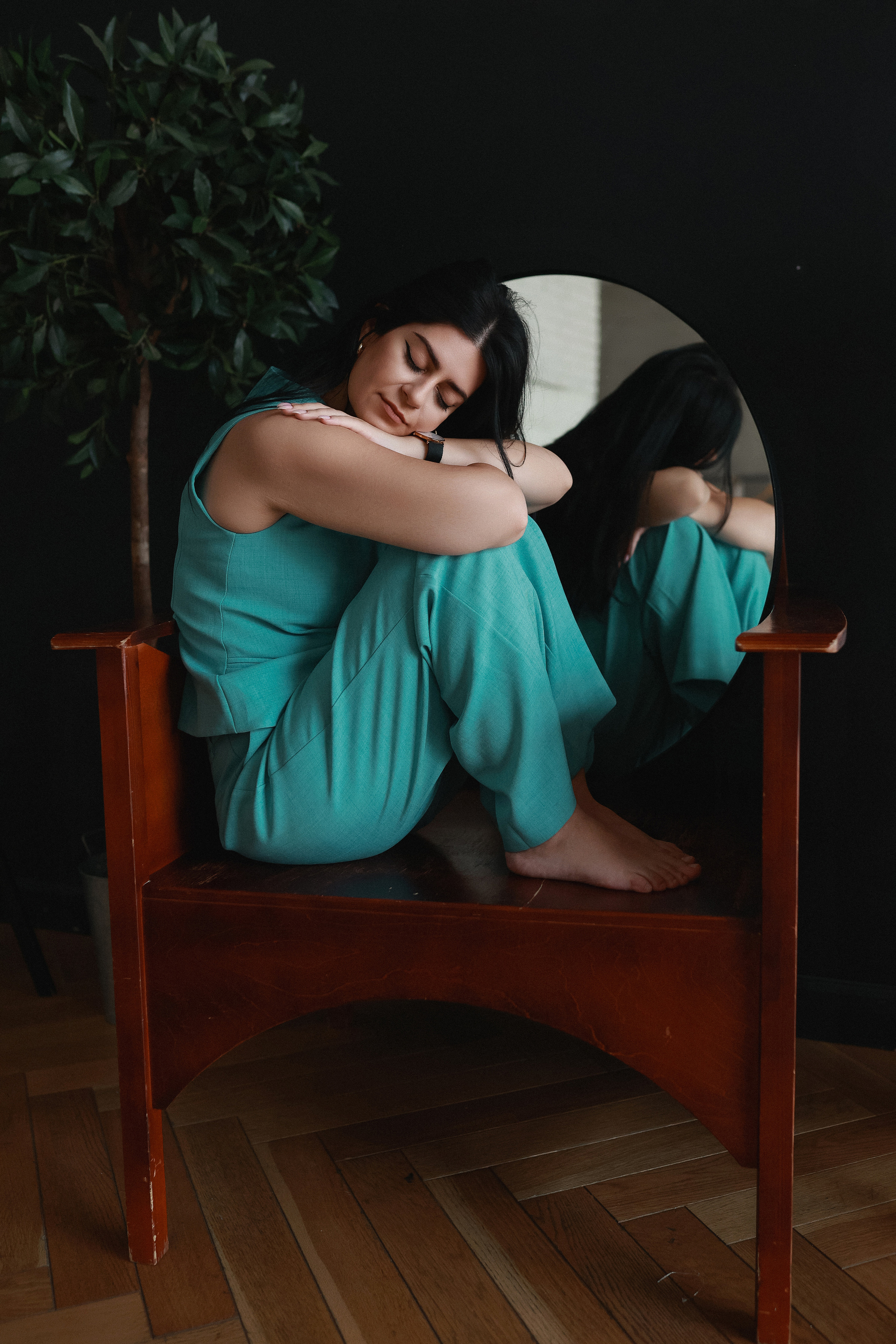 Жанна М. Индивидуальная съёмка в студии Prostranstvo. Портретный и семейный фотограф в Москве Мария Рослякова