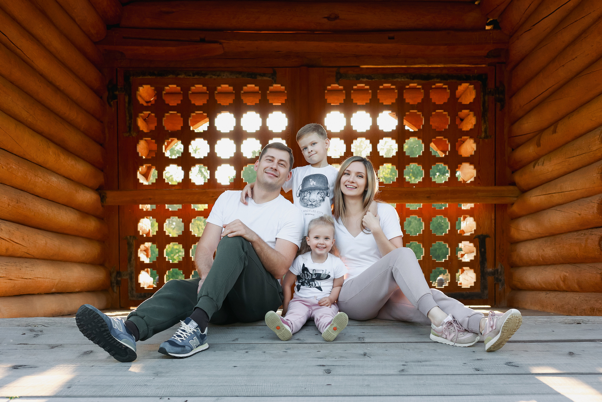 Семейная съёмка в Коломенском парке. Портретный и семейный фотограф в Москве Мария Рослякова