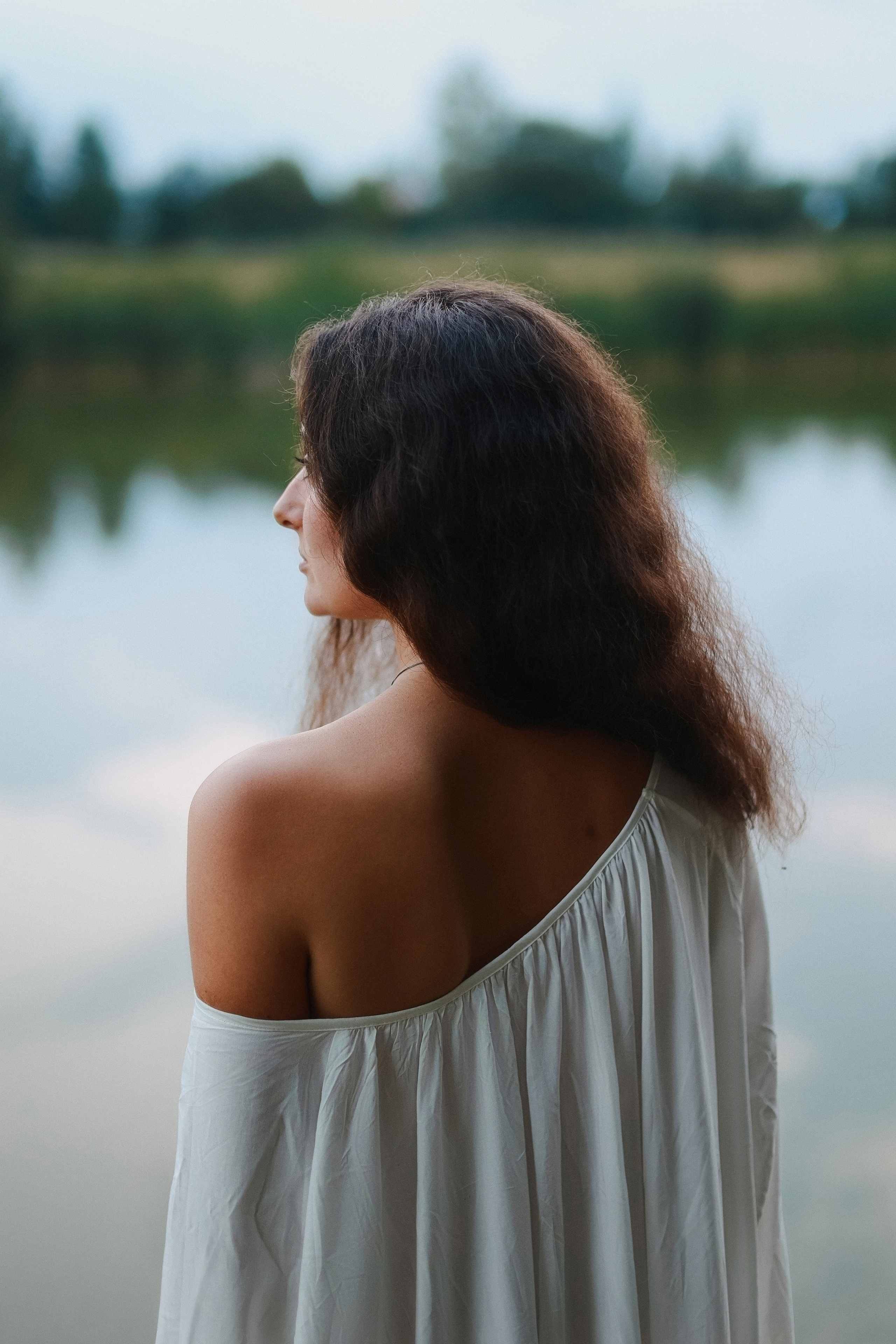 Кристина: съёмка в лесу и в озере. Портретный и семейный фотограф в Москве Мария Рослякова