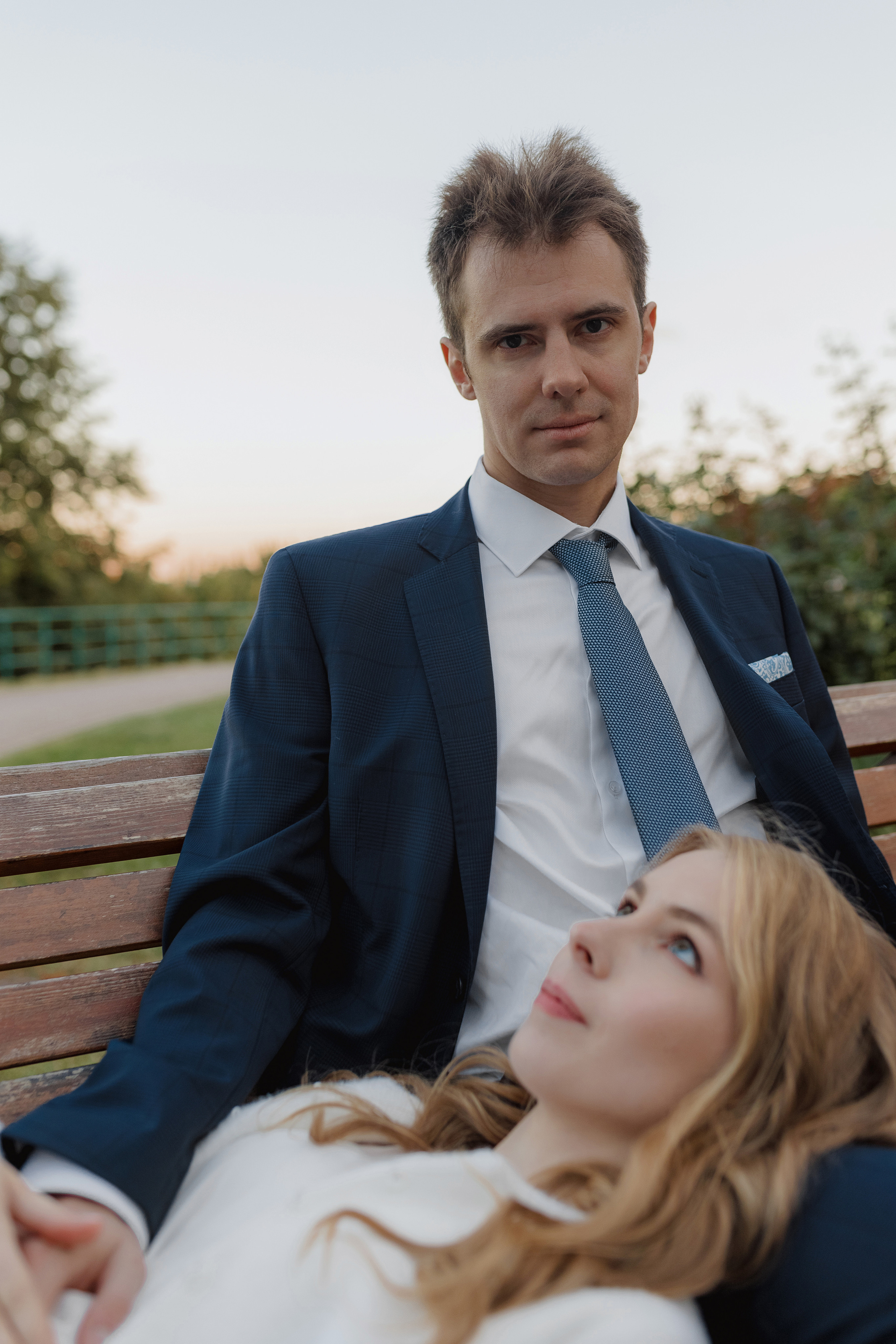 Свадебная фотосъёмка. Шипиловский ЗАГС, парк Коломенское. Портретный и семейный фотограф в Москве Мария Рослякова