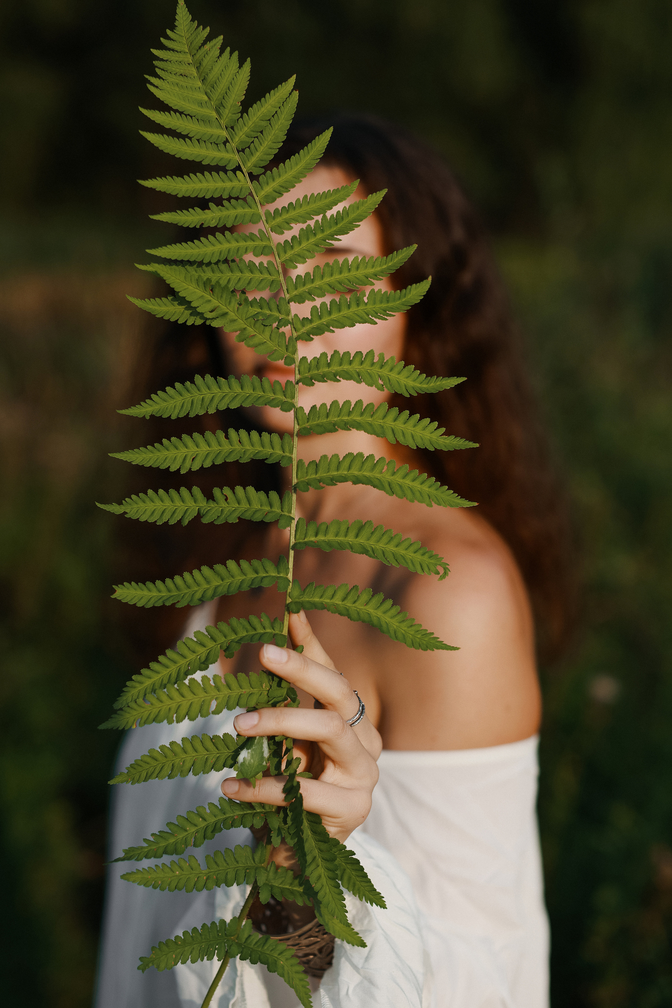Кристина: съёмка в лесу и в озере. Портретный и семейный фотограф в Москве Мария Рослякова