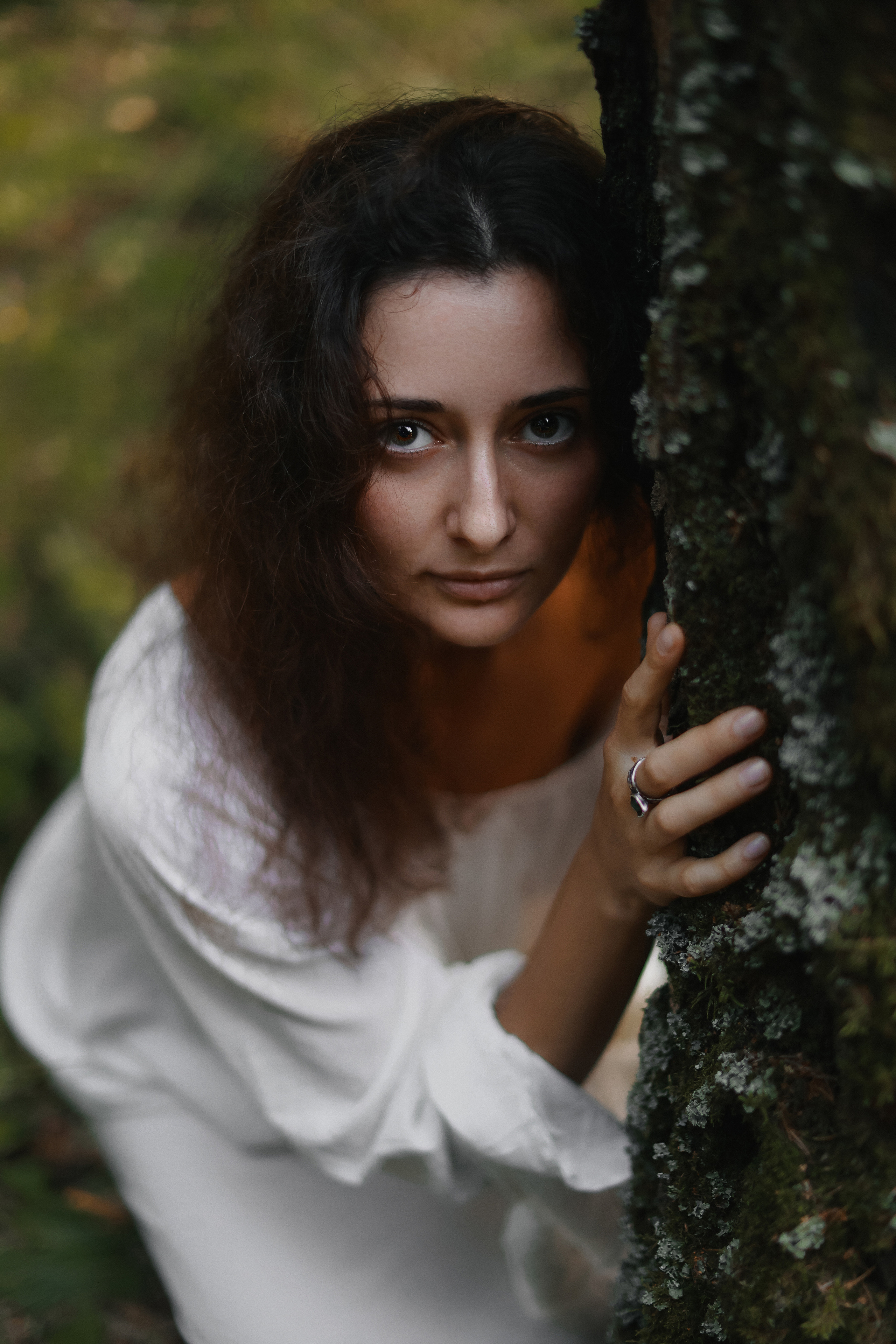 Кристина: съёмка в лесу и в озере. Портретный и семейный фотограф в Москве Мария Рослякова