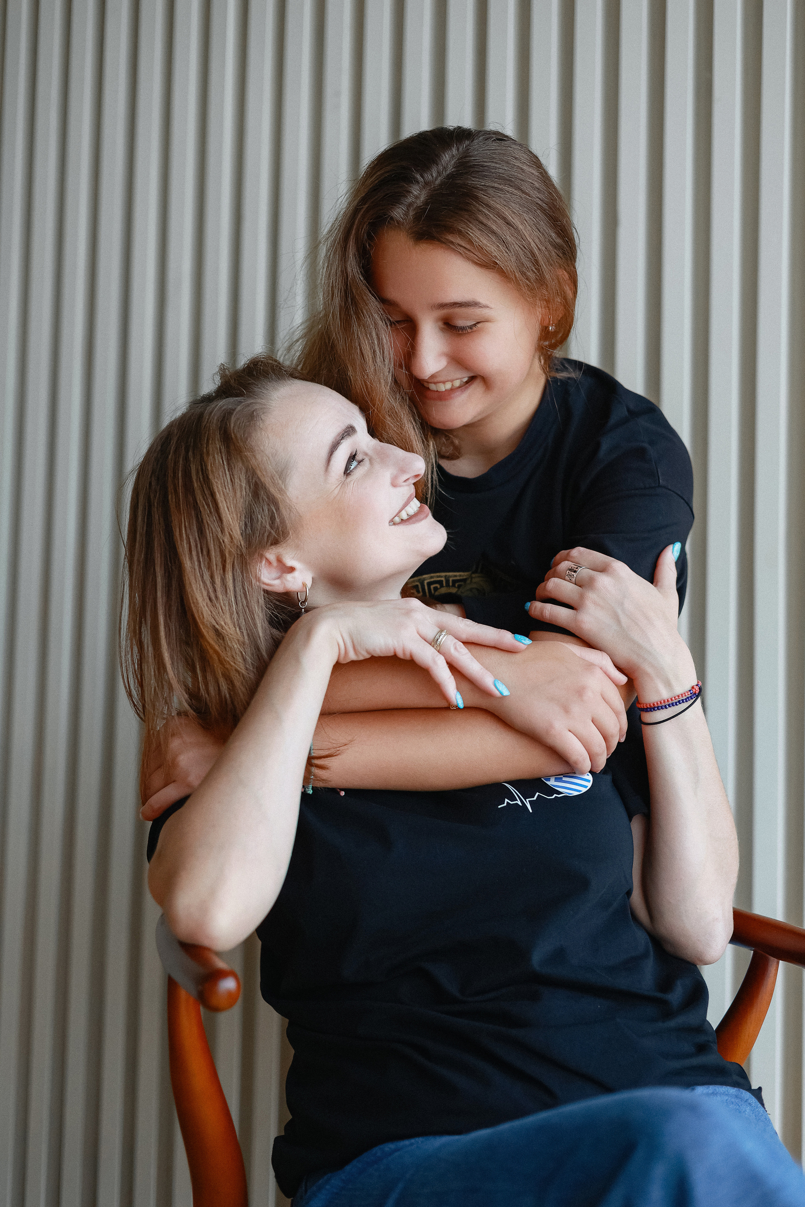 Семейная фотосессия в студии. Портретный и семейный фотограф в Москве Мария Рослякова