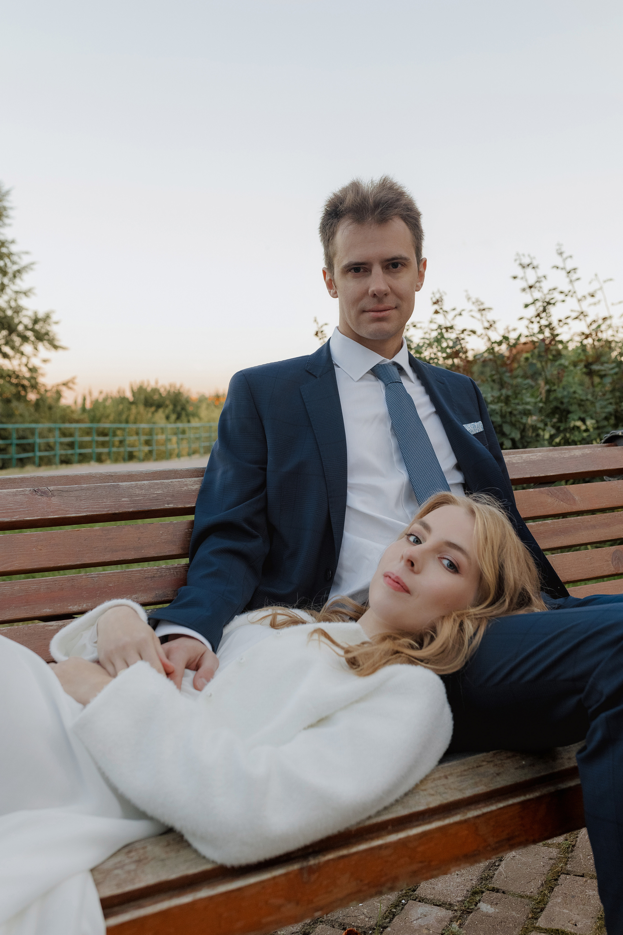 Свадебная фотосъёмка. Шипиловский ЗАГС, парк Коломенское. Портретный и семейный фотограф в Москве Мария Рослякова