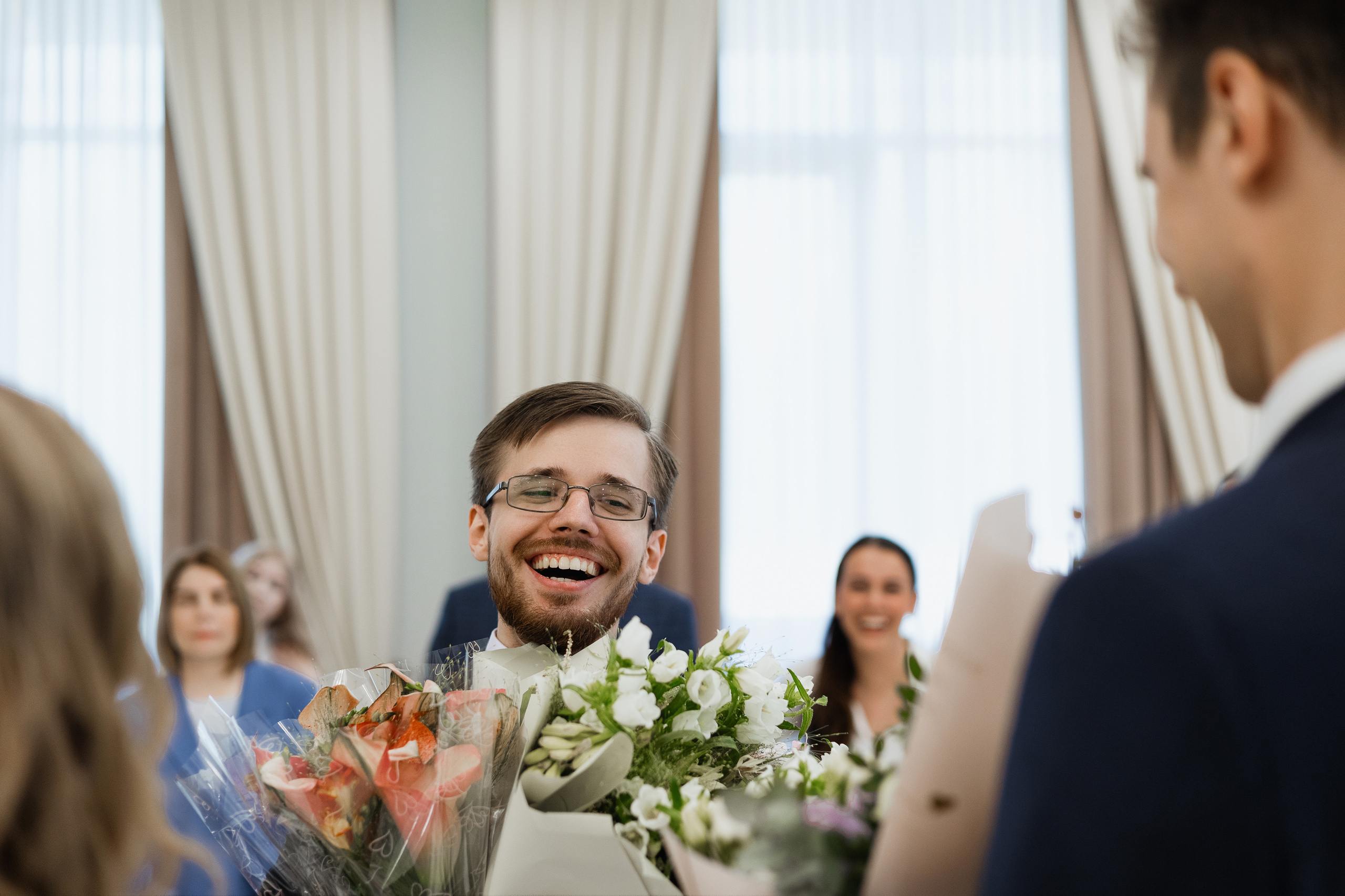 Свадебная фотосъёмка. Шипиловский ЗАГС, парк Коломенское. Портретный и семейный фотограф в Москве Мария Рослякова