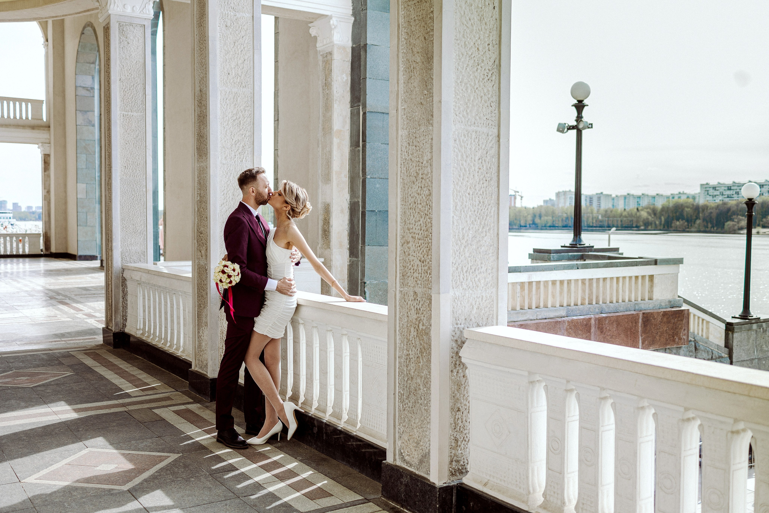 Северный речной вокзал. Свадебный фотограф Маргарита Глумскова