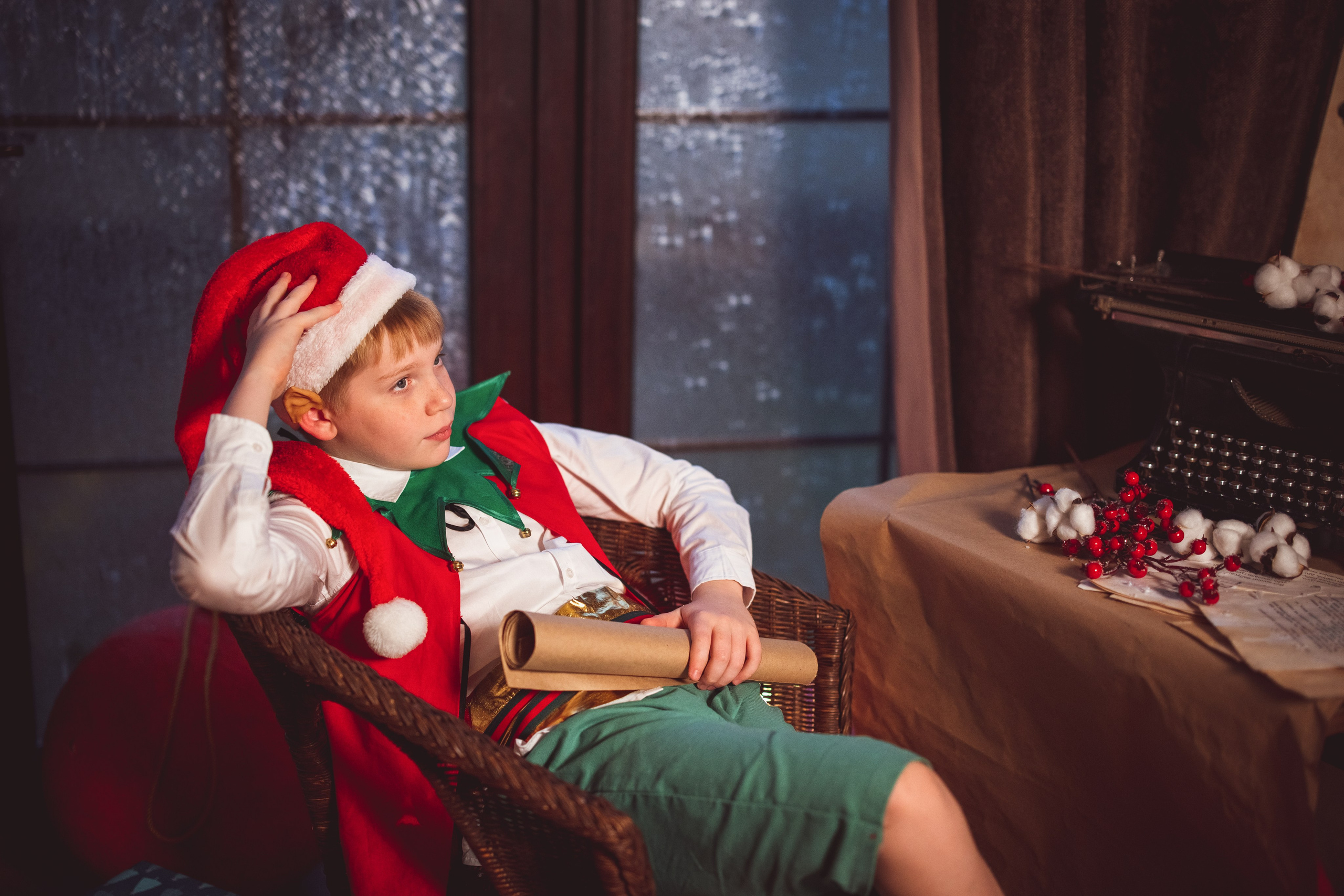 Новогодние ЭЛЬФЫ. Семейный и детский фотограф в Краснодаре Анна Трашкова