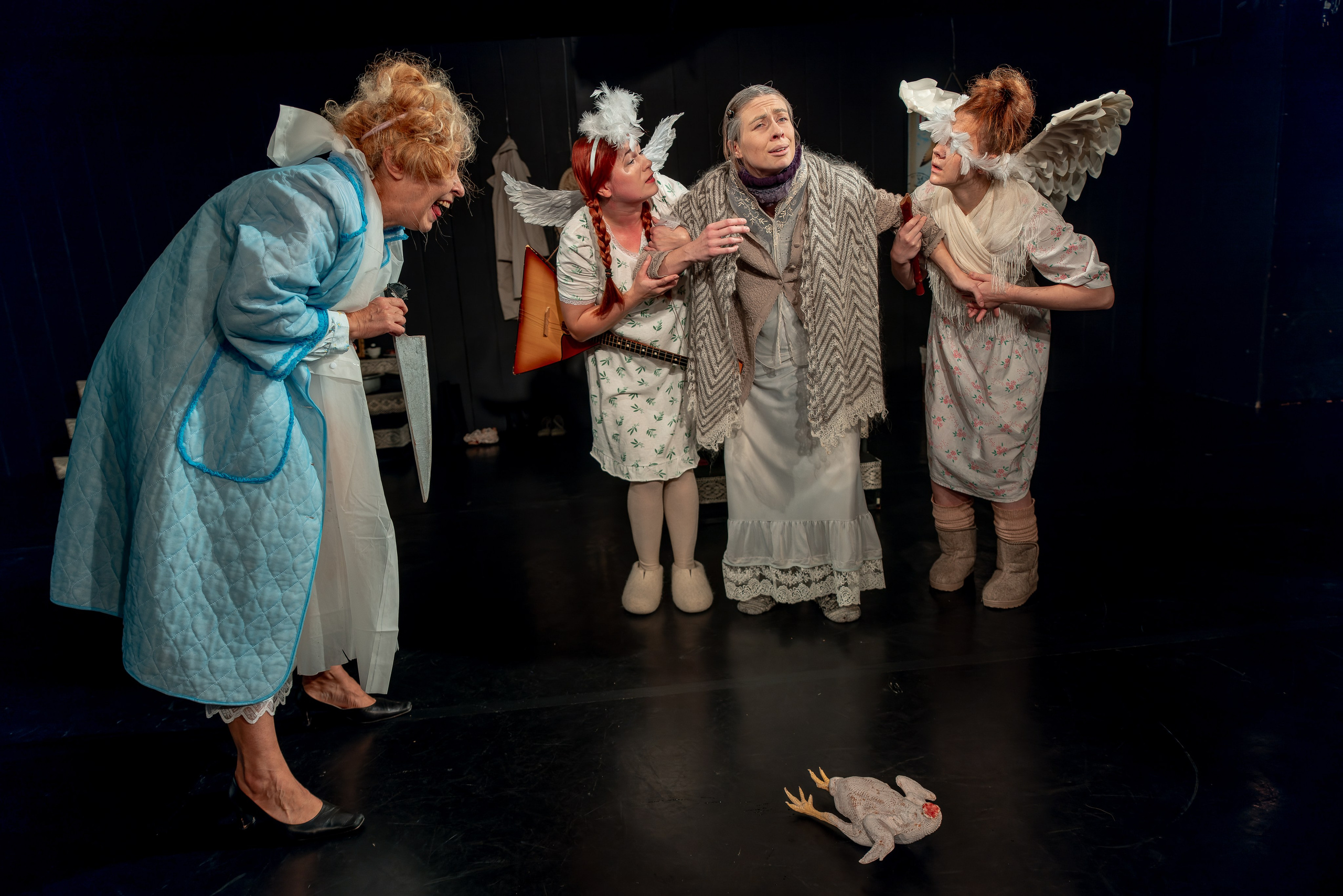 Театр Эрмитаж, «Старушки». Фотограф и режиссер Московко Екатерина