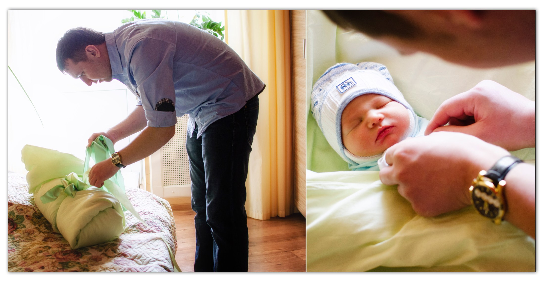 Выписка из роддома. Фотосъемка дома. Детский и семейный фотограф в Кирове Аня Шутова