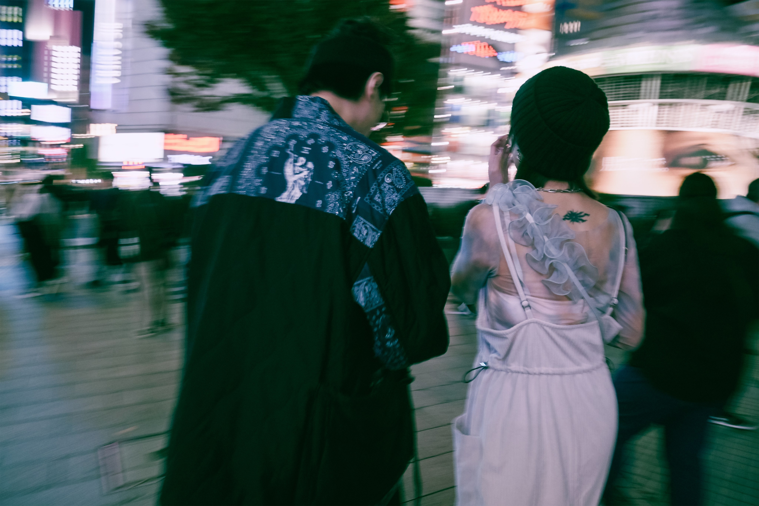 Tokyo night street. Iraogo