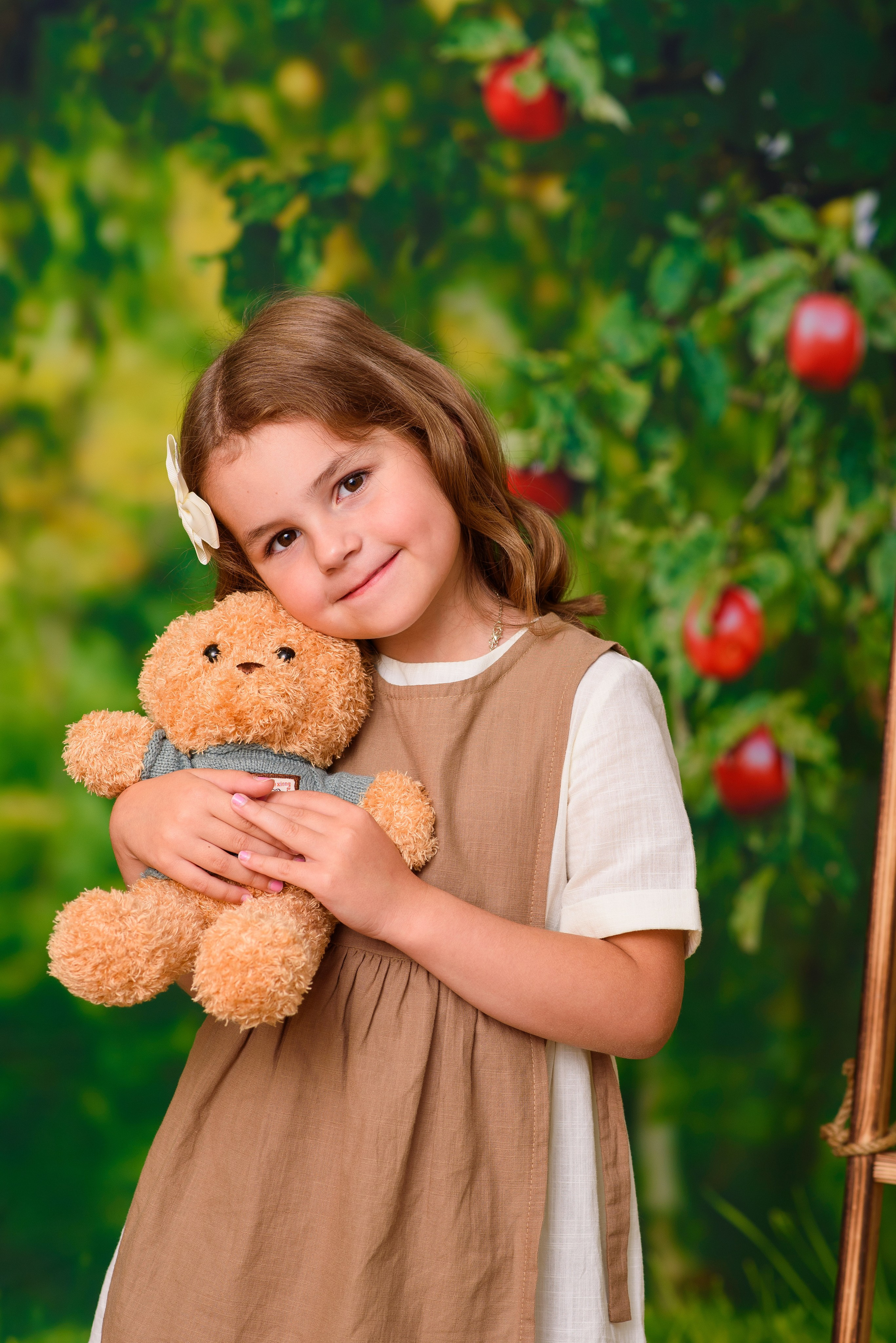 Яблочный сад. Детская фотостудия Москва