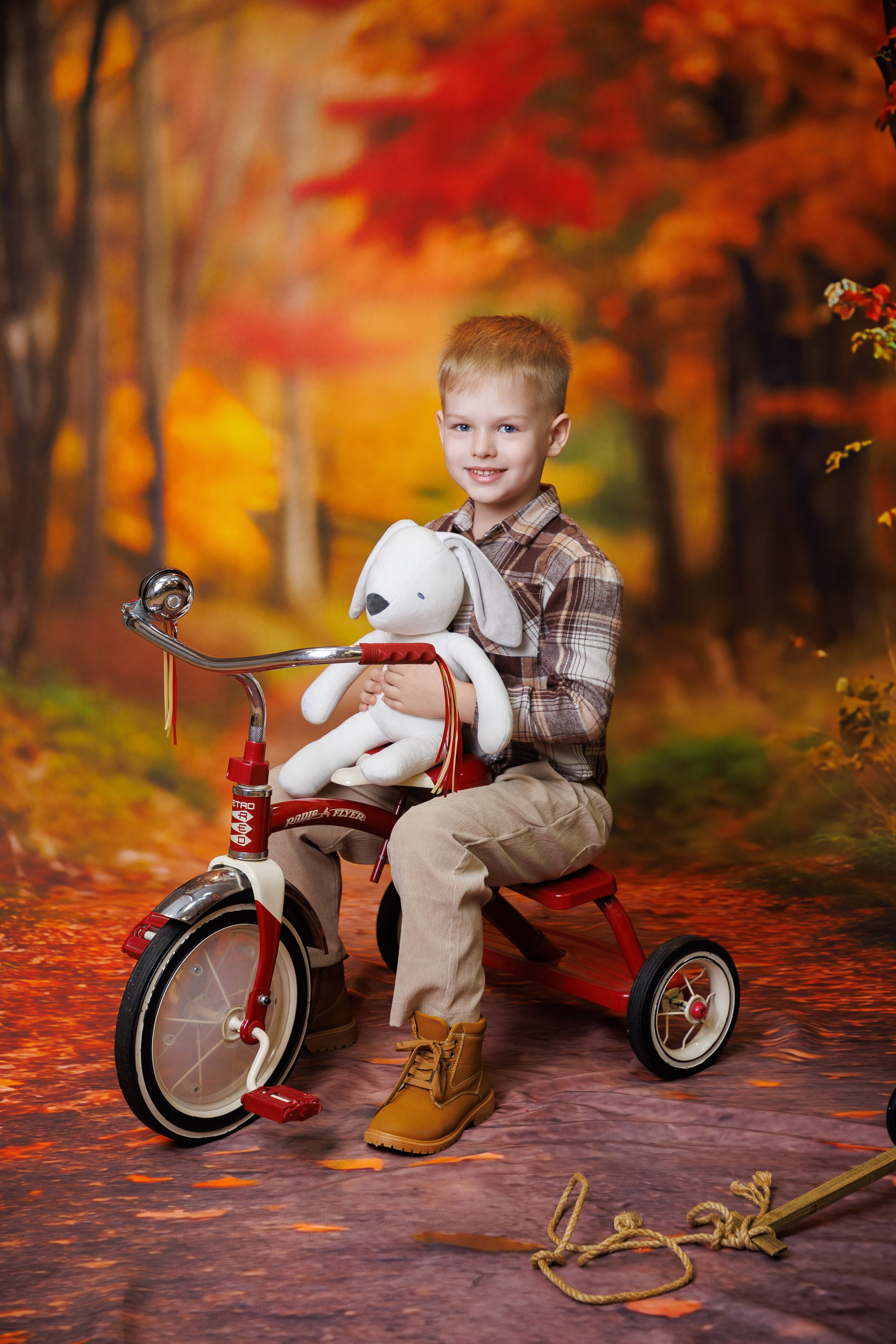 Велосипед. Детская фотостудия Москва