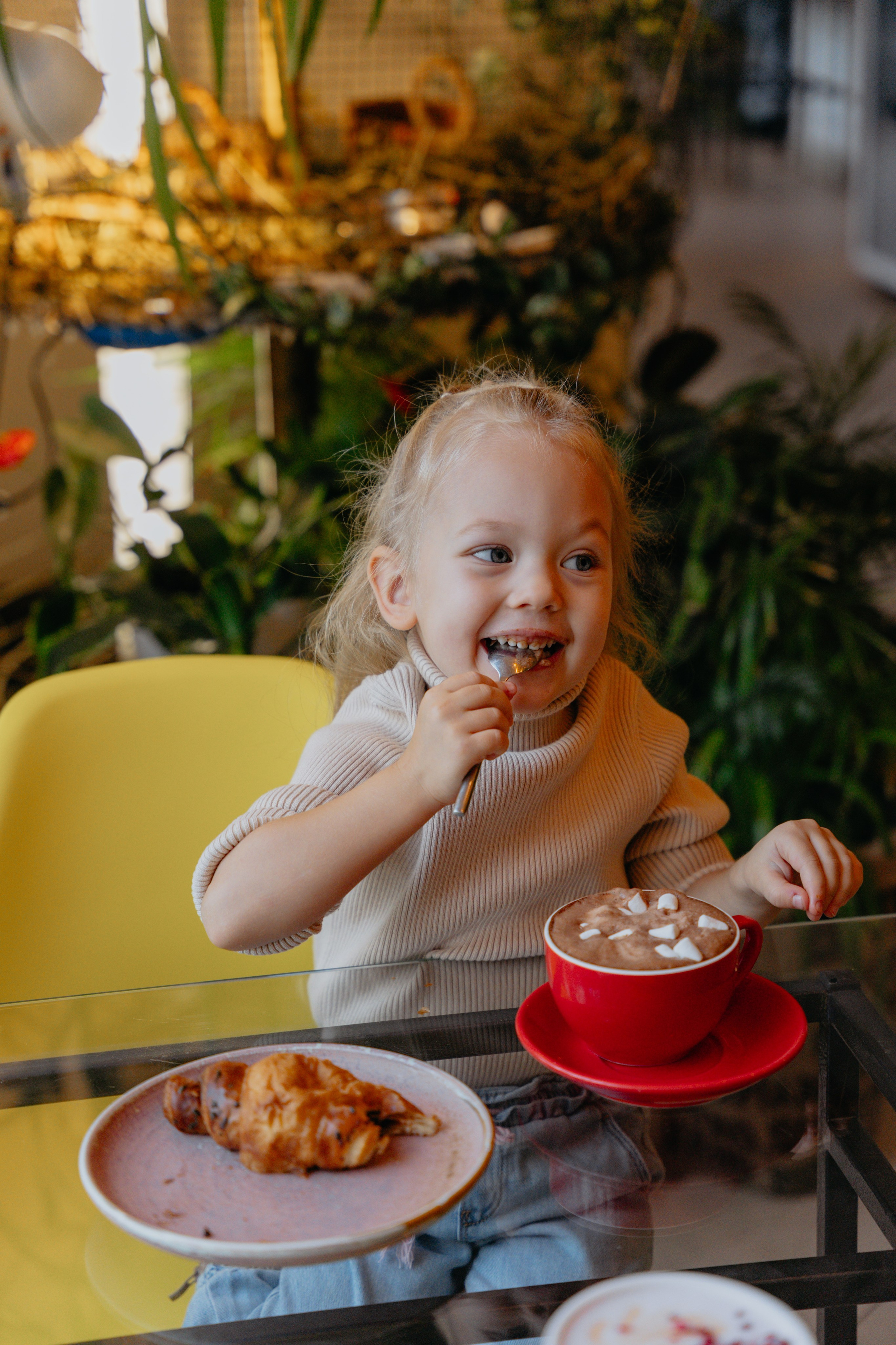 Мама и доча. Лайф съемка