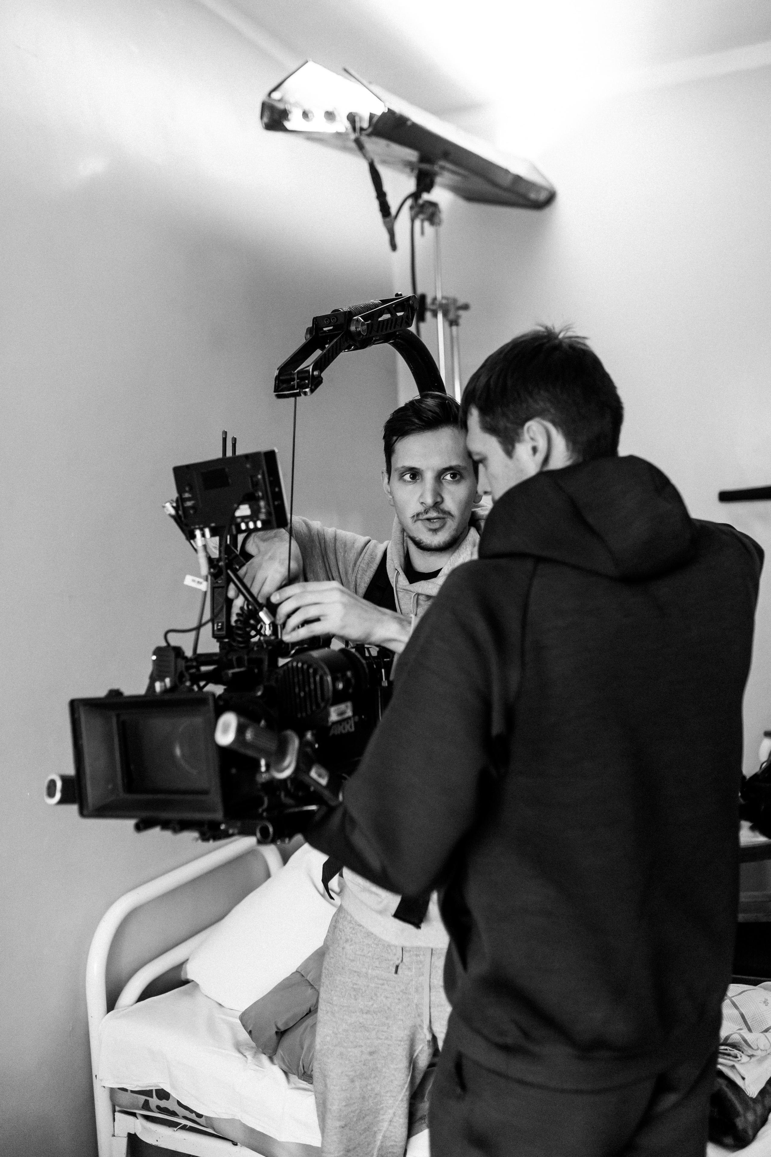 Back stage — съемка фильма. Свадебный фотограф в Москве Арчылан Николаев