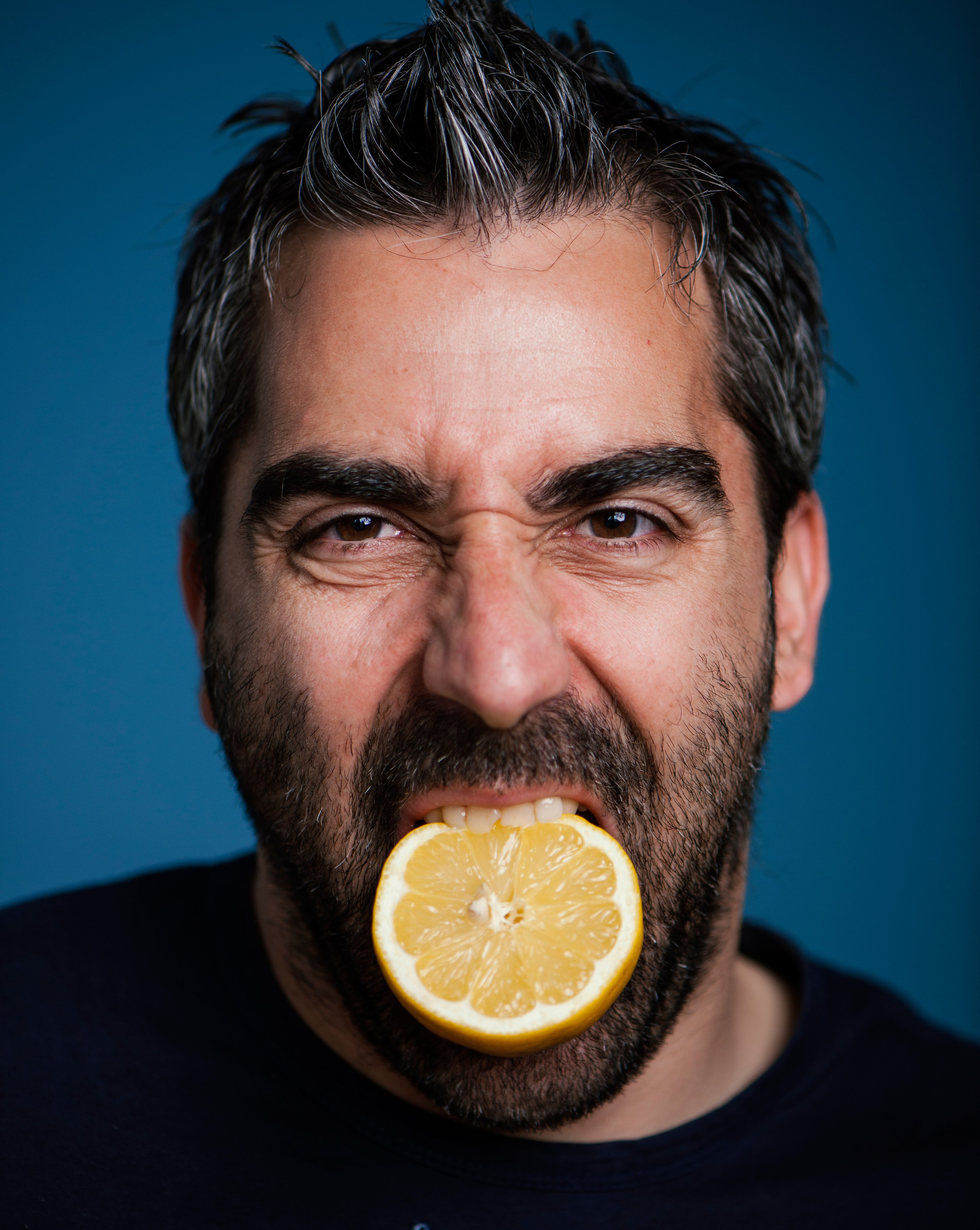 Портрет шеф повара на фотографии Сергея Гаврилова для обложки кулинарной книги