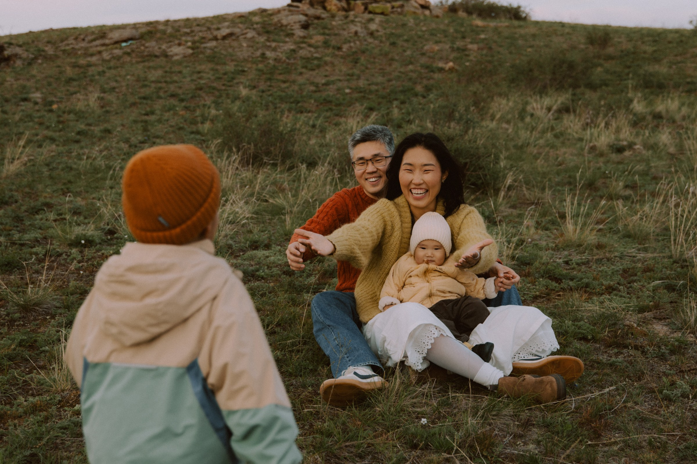 Семья Вадима и Долгормы. Фотограф Улан-Удэ