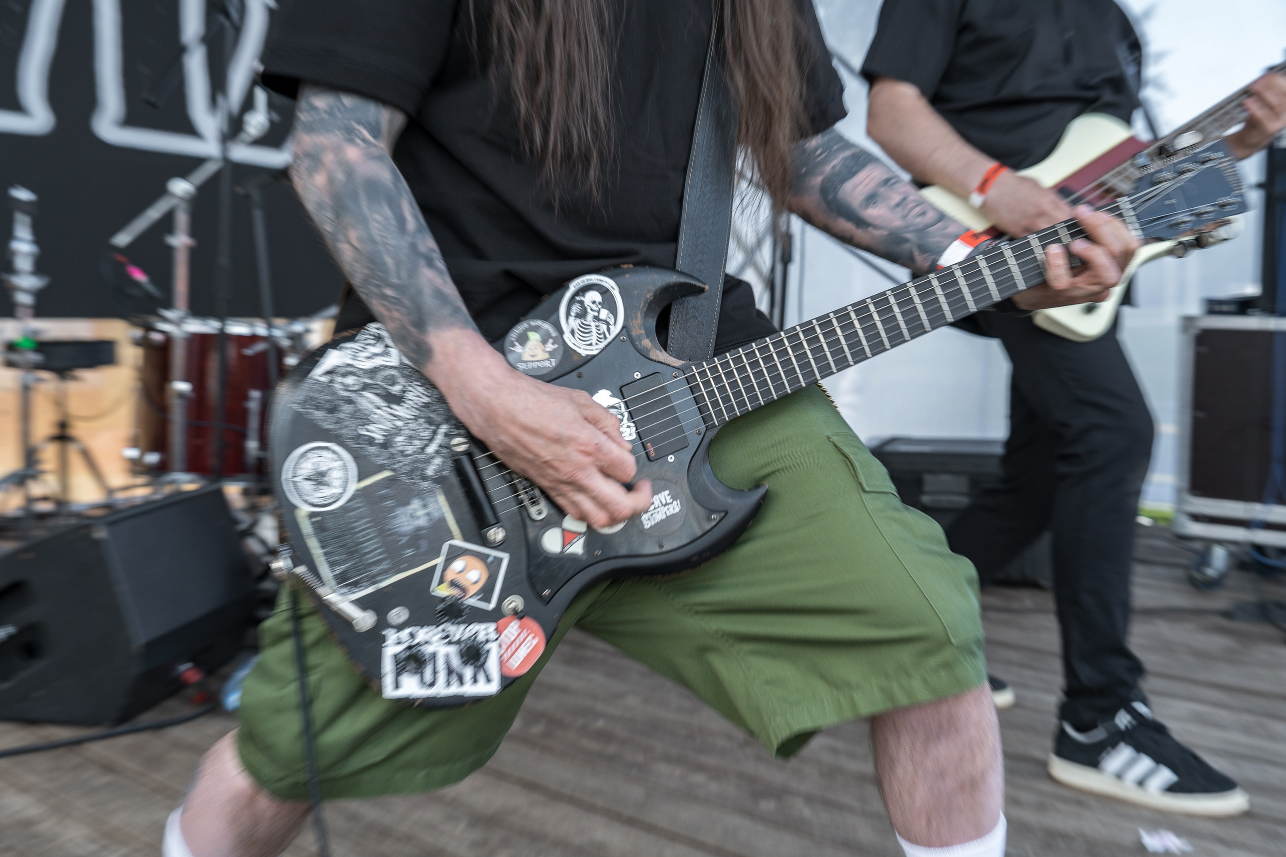 Фотоотчет с главного панк-рок фестиваля страны Anti-Party 2025. Фотограф Николай Прокофьев модельные тесты в Москве