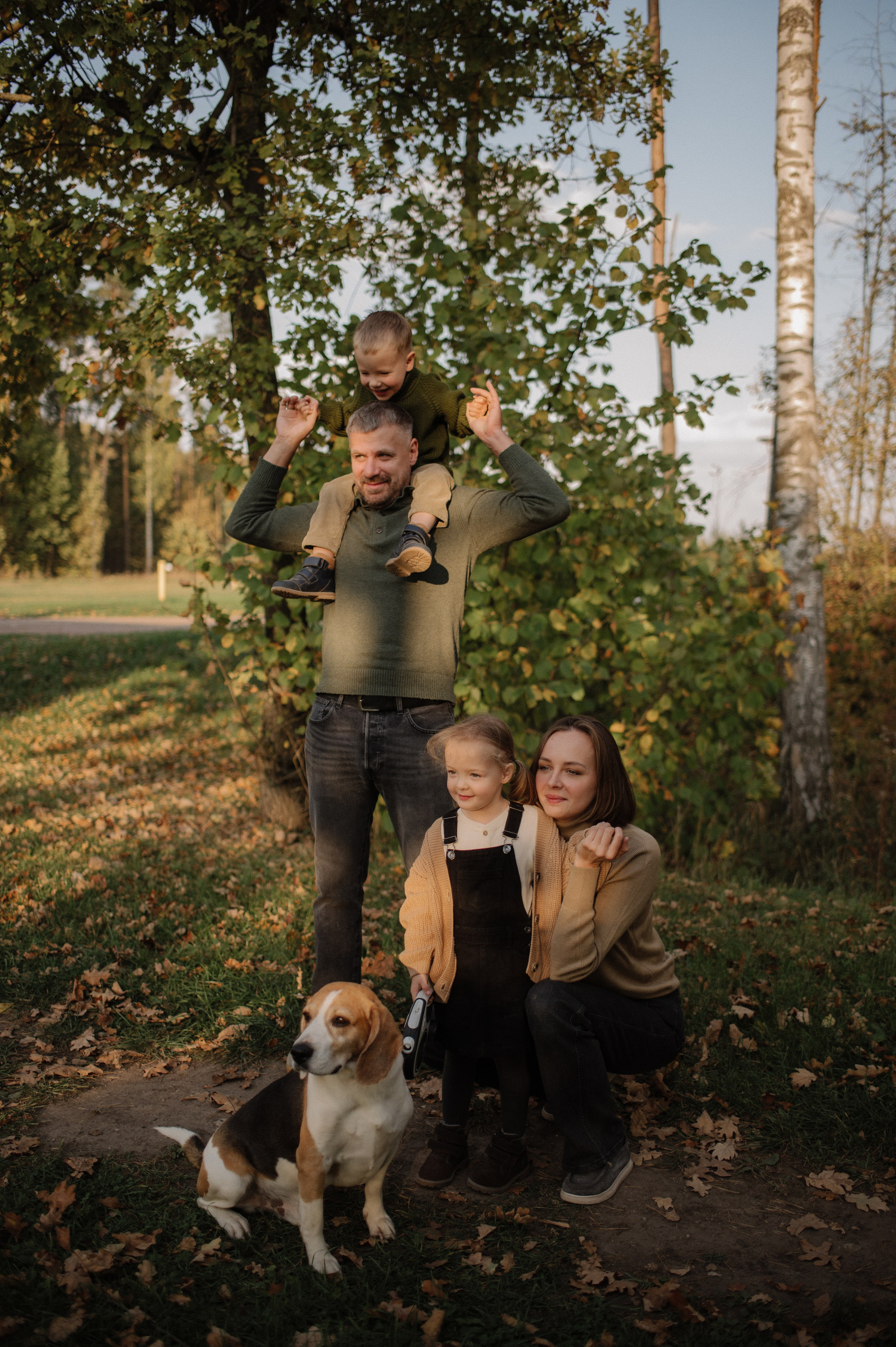 Карина, Игорь, Матвей и Василиса. Фотограф в Москве Анна Литвинова