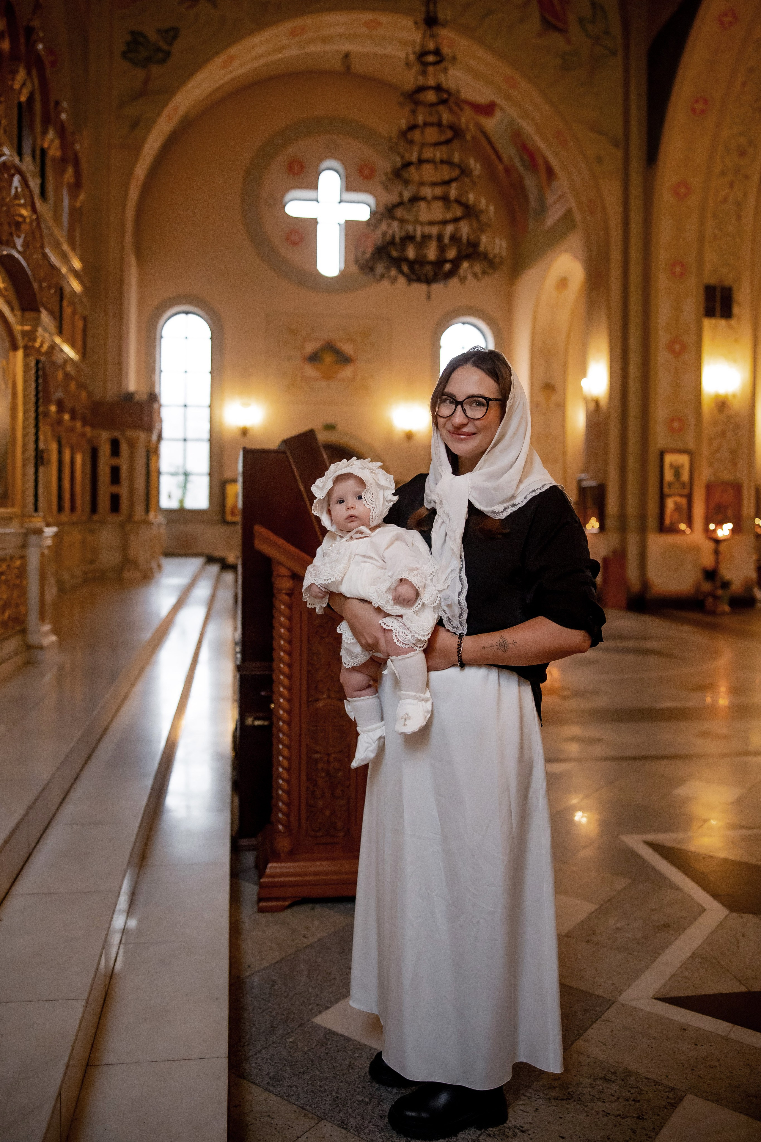 Таинство Крещения. Семейный фотограф в Москве