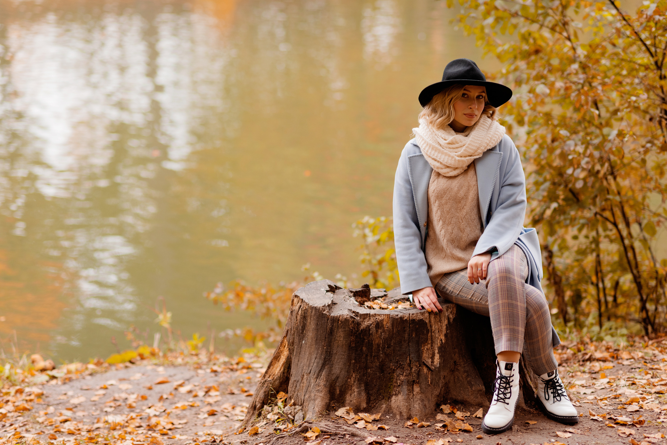 Софья в осеннем парке. Профессиональный фотограф. Портрет, семья, дети