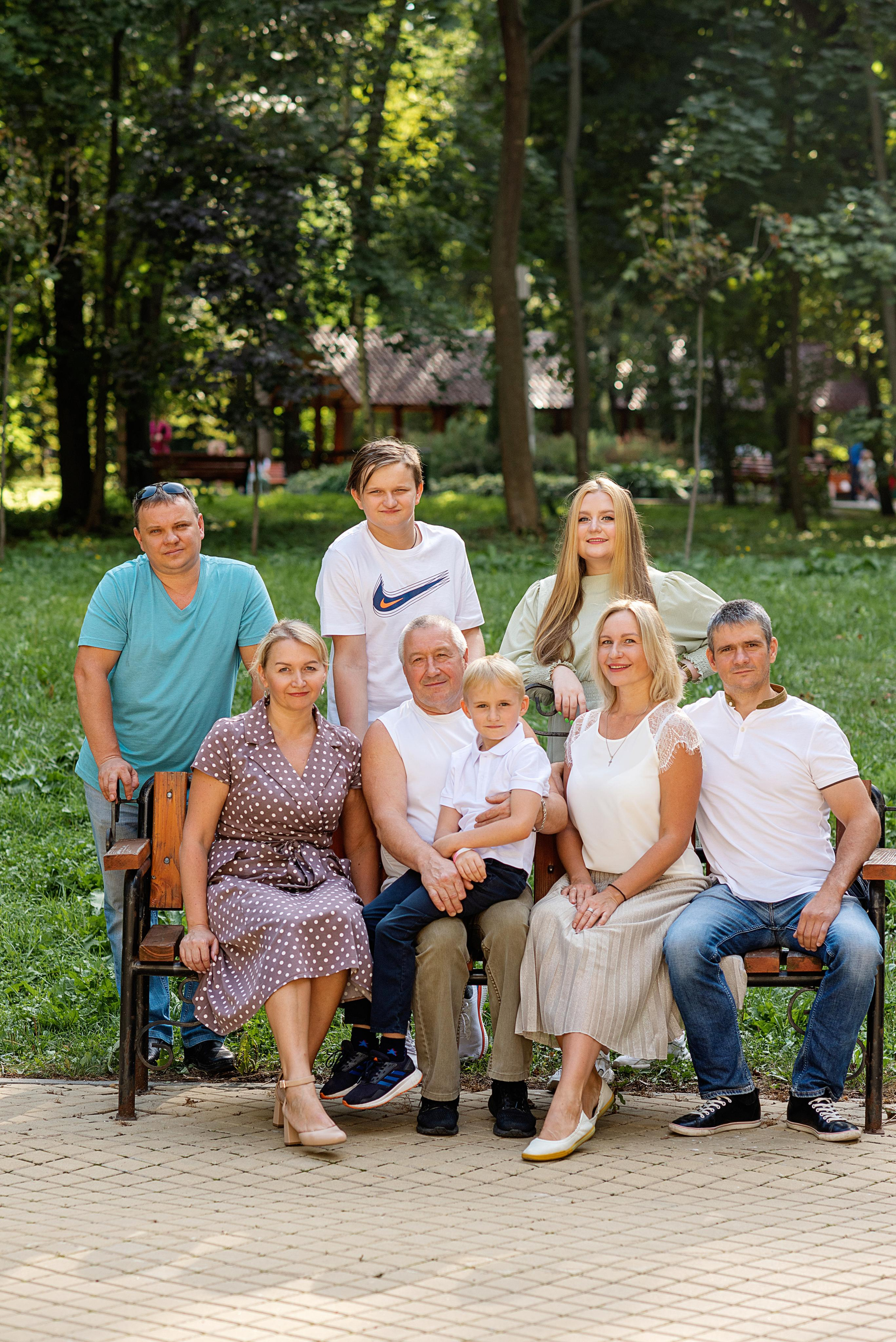 Фотосессия для семьи Натальи. Профессиональный фотограф. Портрет, семья, дети