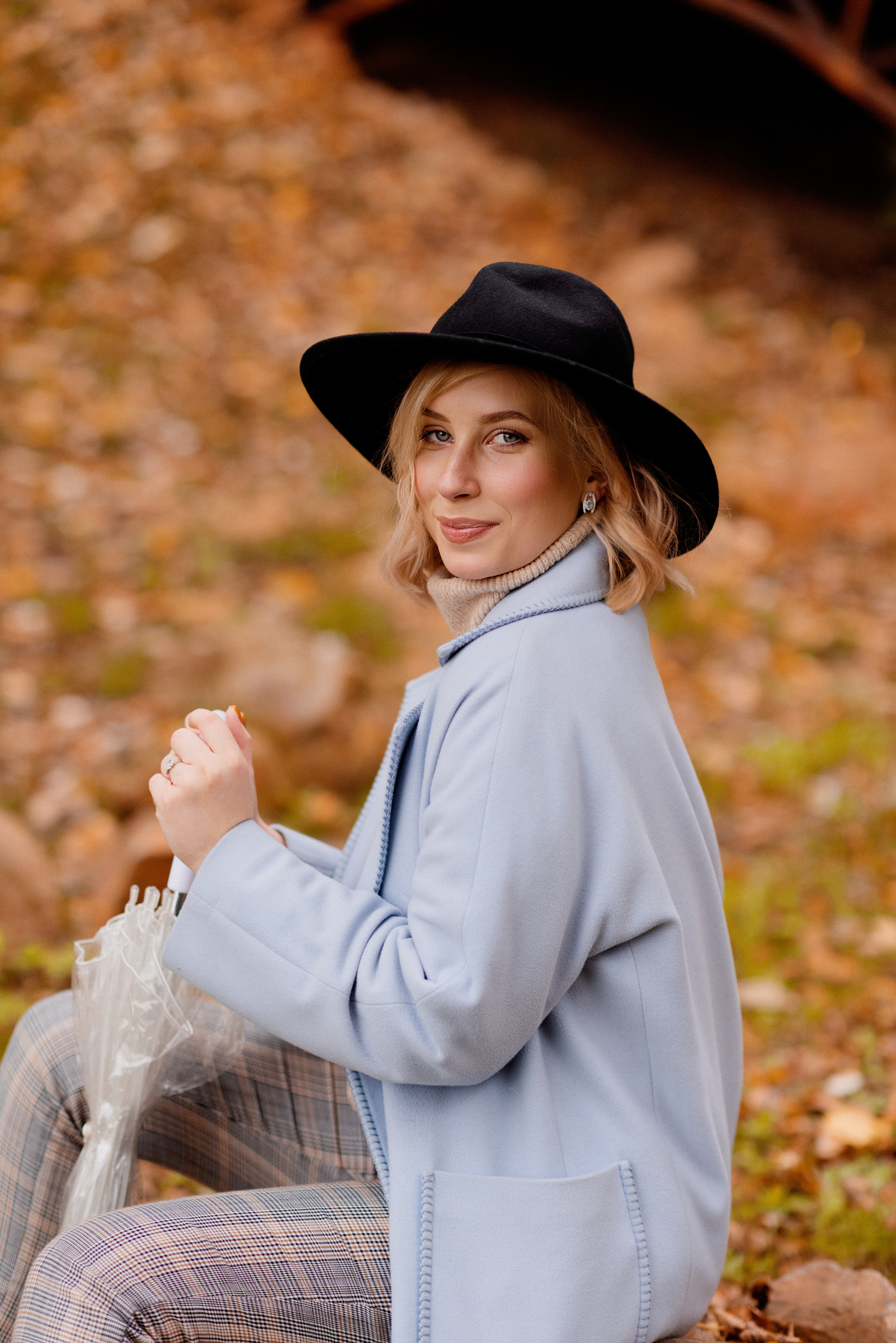 Софья в осеннем парке. Профессиональный фотограф. Портрет, семья, дети