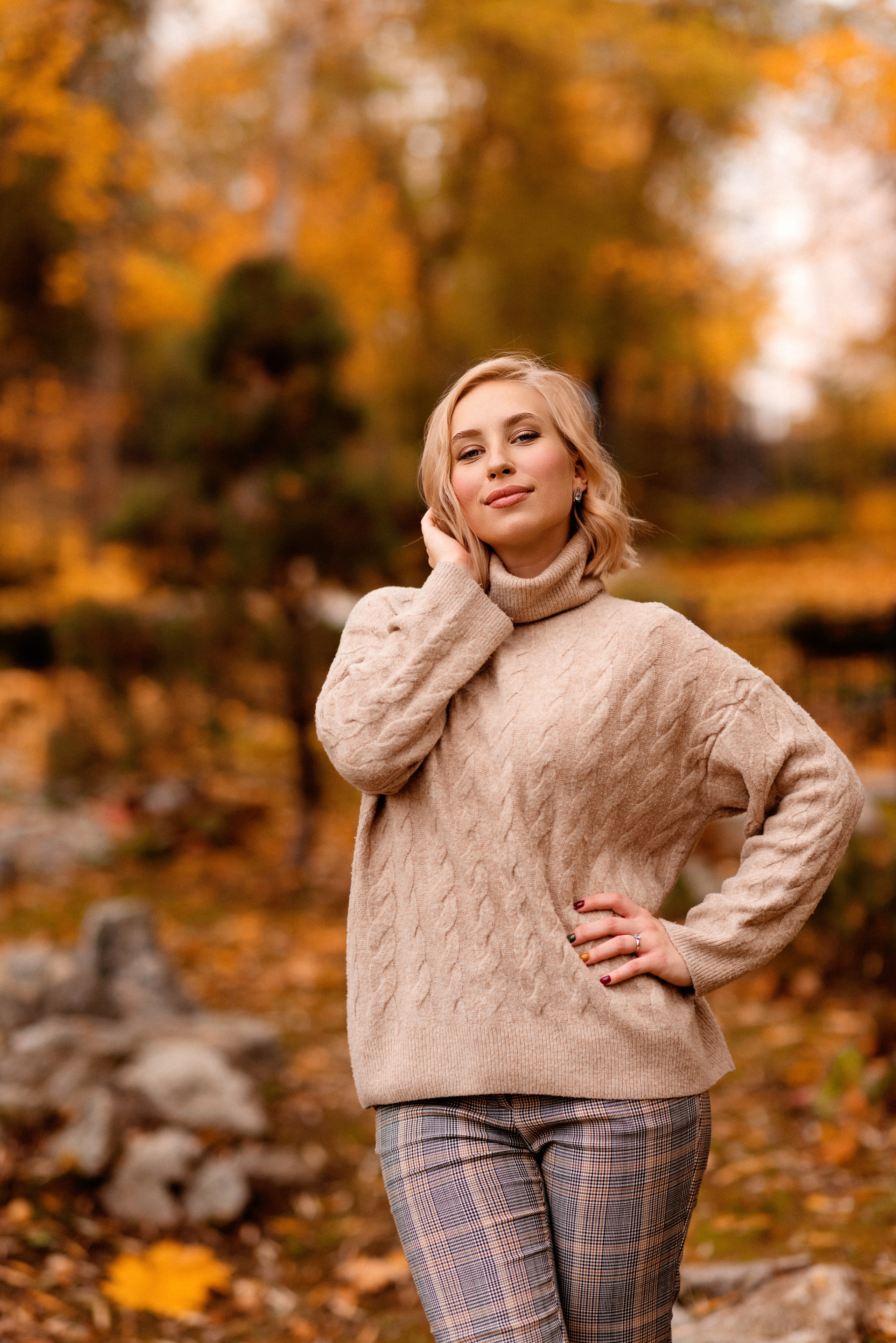 Софья в осеннем парке. Профессиональный фотограф. Портрет, семья, дети