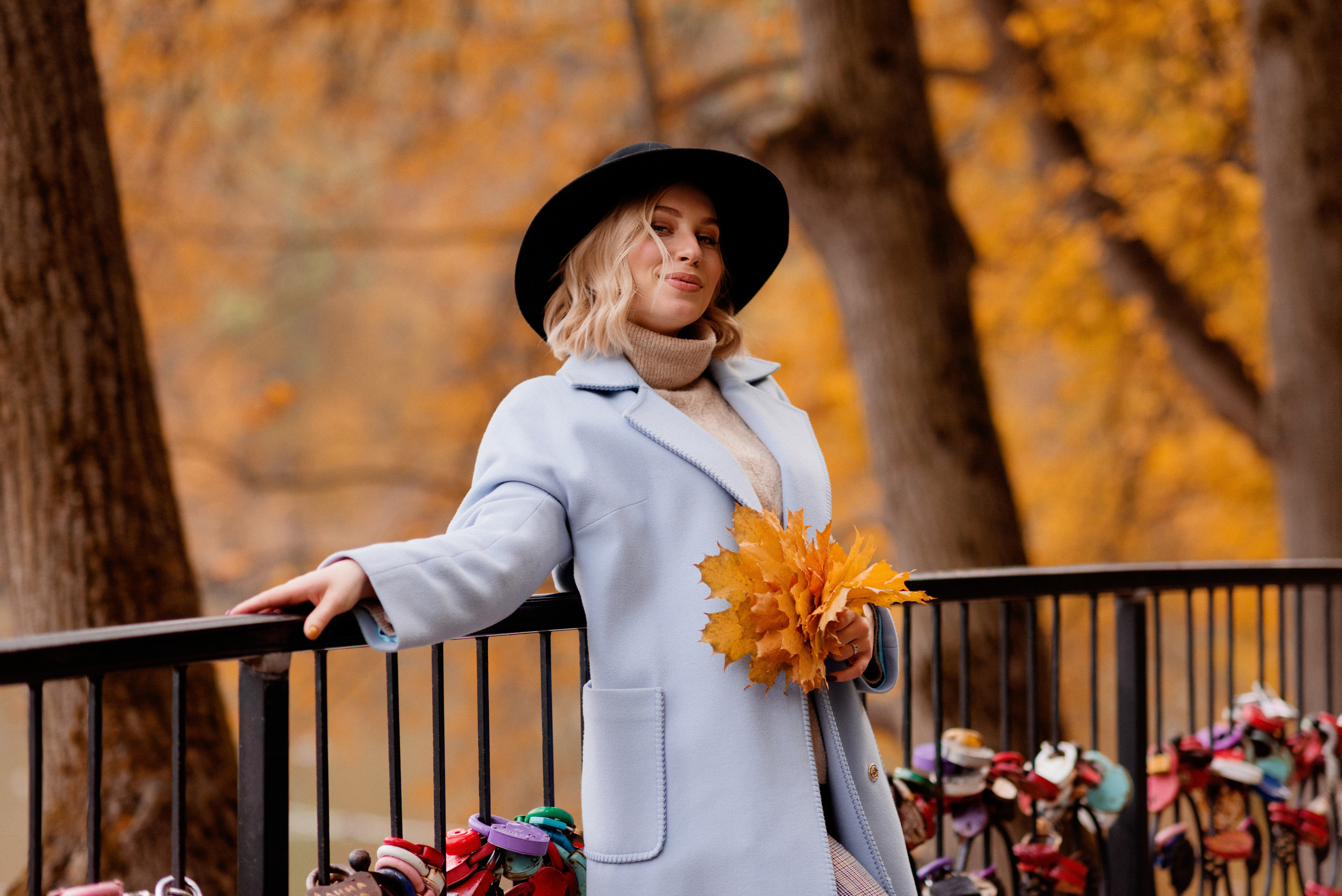 Софья в осеннем парке. Профессиональный фотограф. Портрет, семья, дети