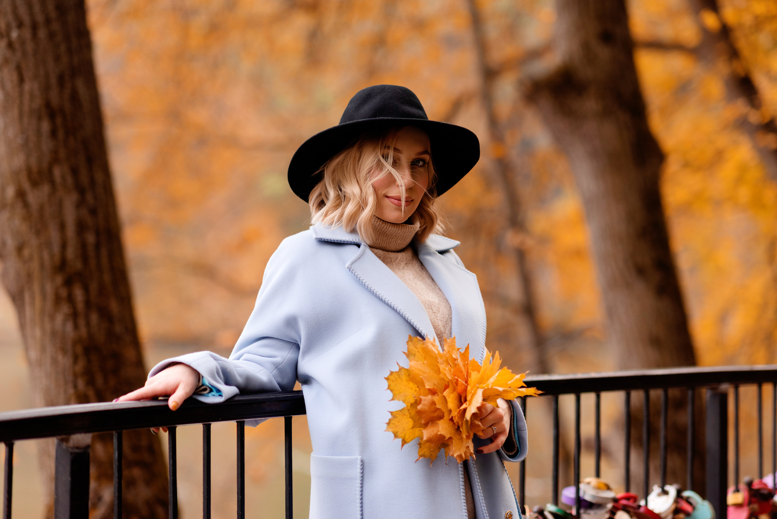 Софья в осеннем парке. Профессиональный фотограф. Портрет, семья, дети