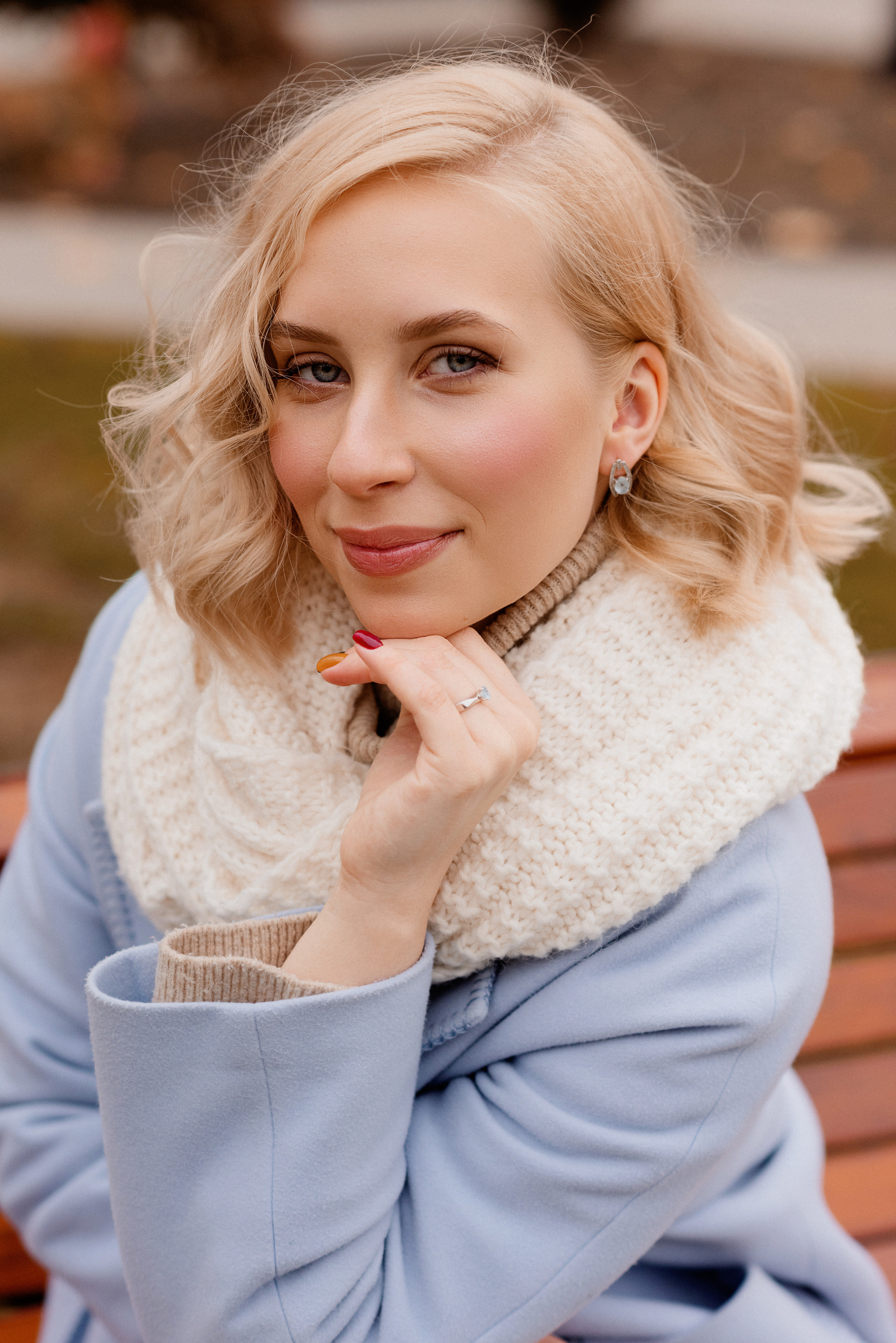 Софья в осеннем парке. Профессиональный фотограф. Портрет, семья, дети