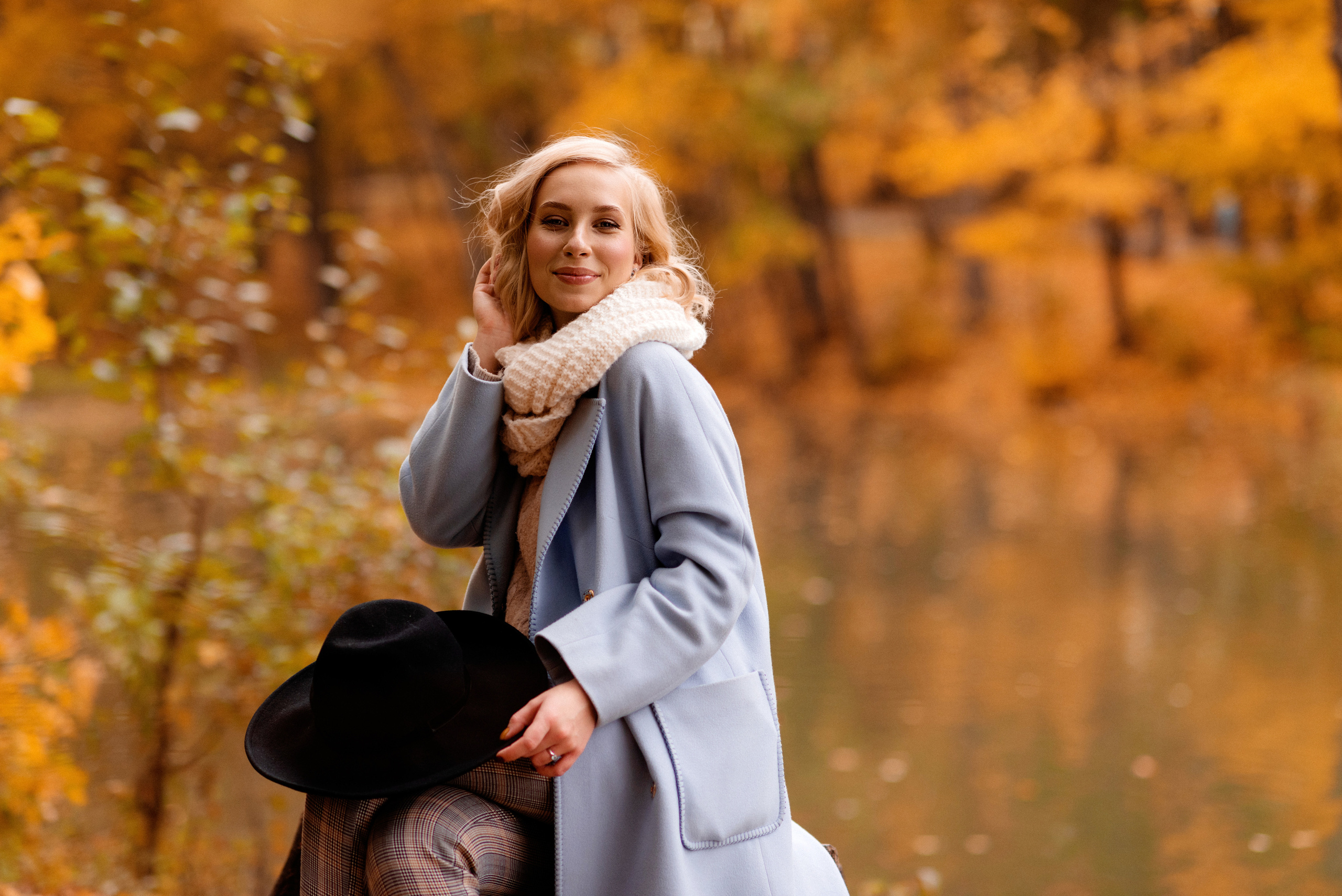 Софья в осеннем парке. Профессиональный фотограф. Портрет, семья, дети