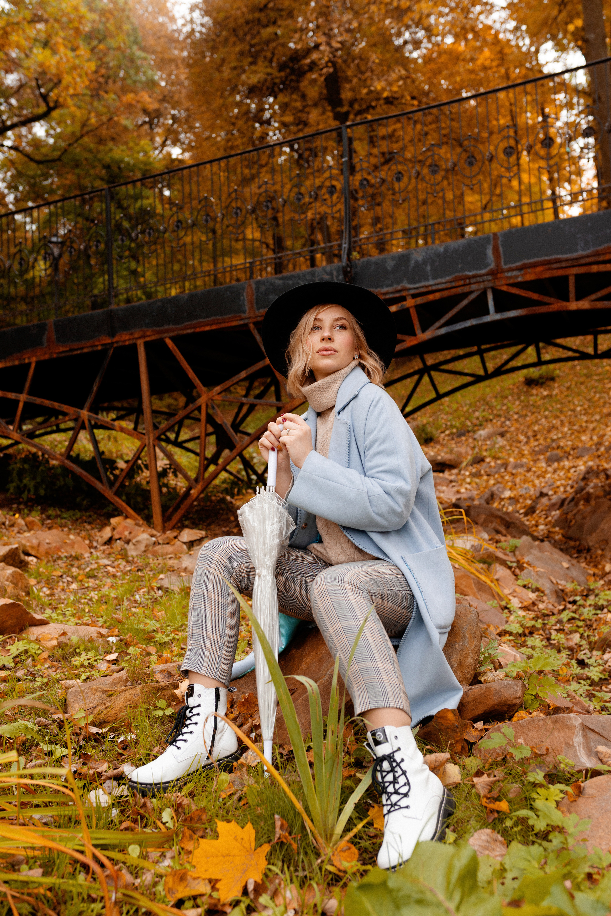 Софья в осеннем парке. Профессиональный фотограф. Портрет, семья, дети