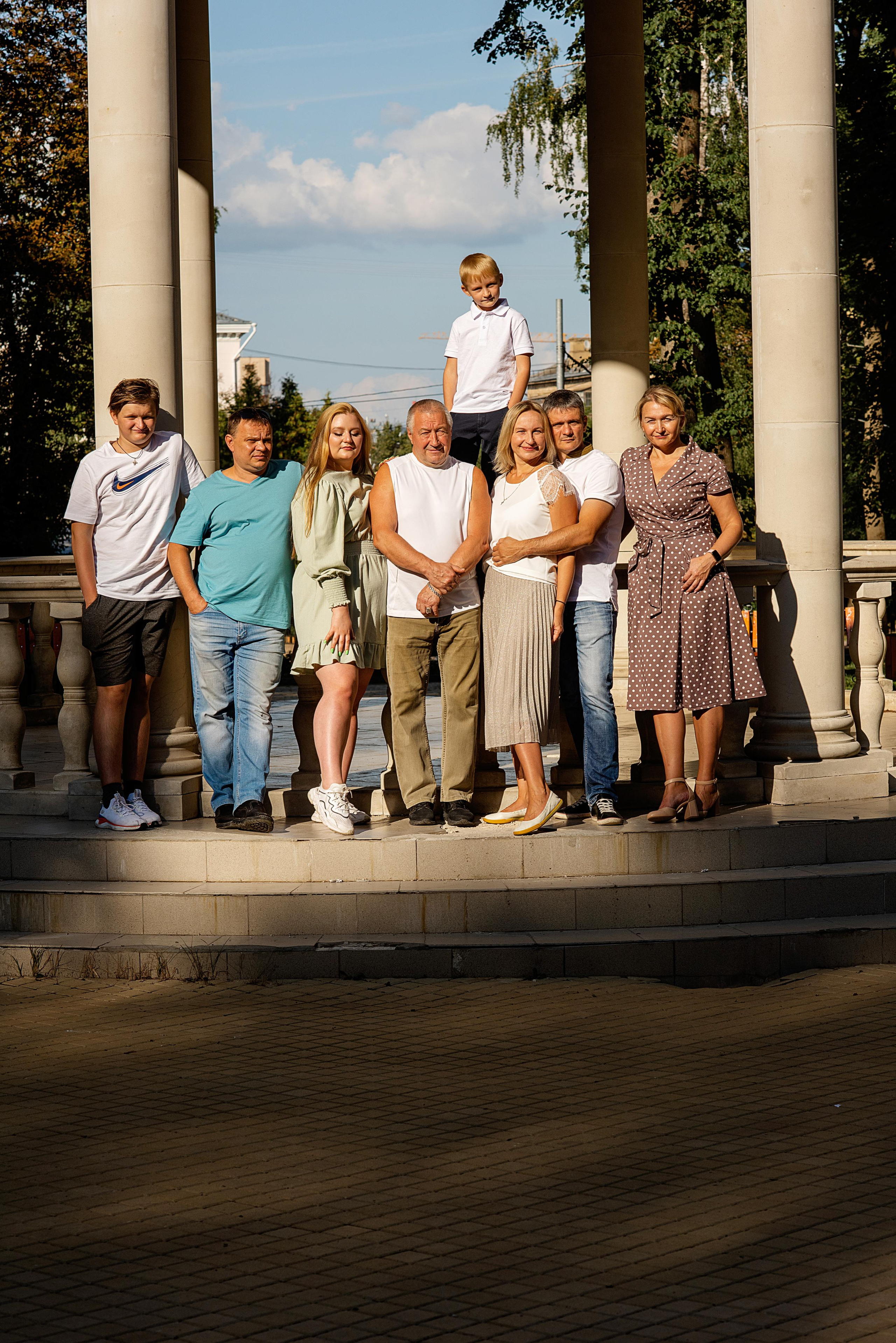 Фотосессия для семьи Натальи. Профессиональный фотограф. Портрет, семья, дети